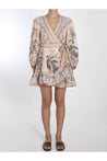 ZIMMERMANN-OUTLET-SALE-Wylie mini wrap frill dress-ARCHIVIST