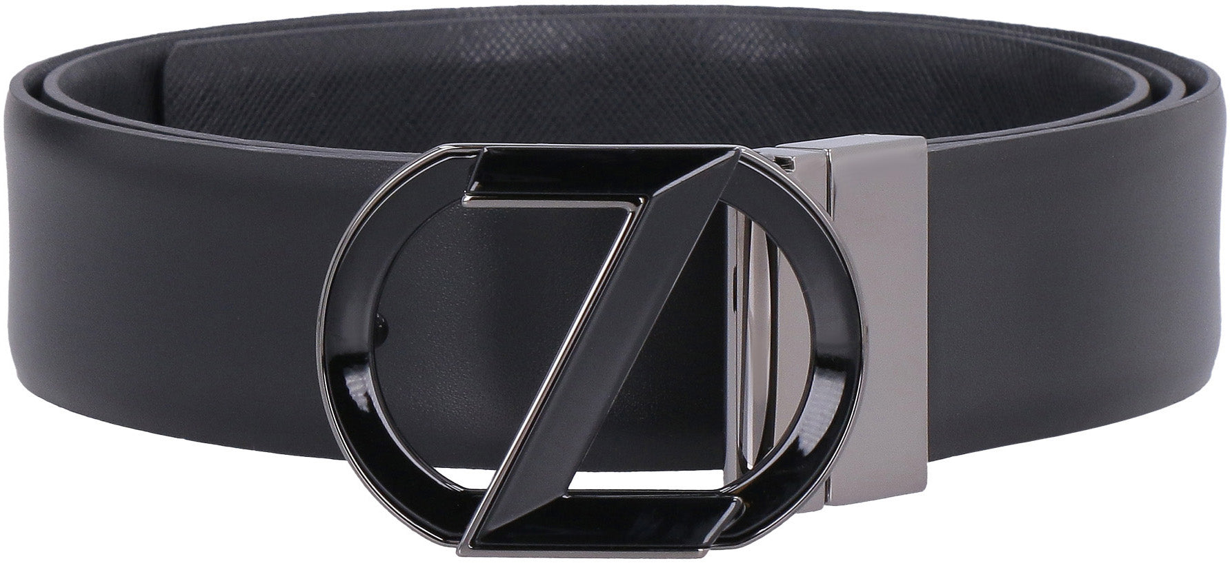 Reversible leather belt-Z Zegna-OUTLET-SALE-ARCHIVIST