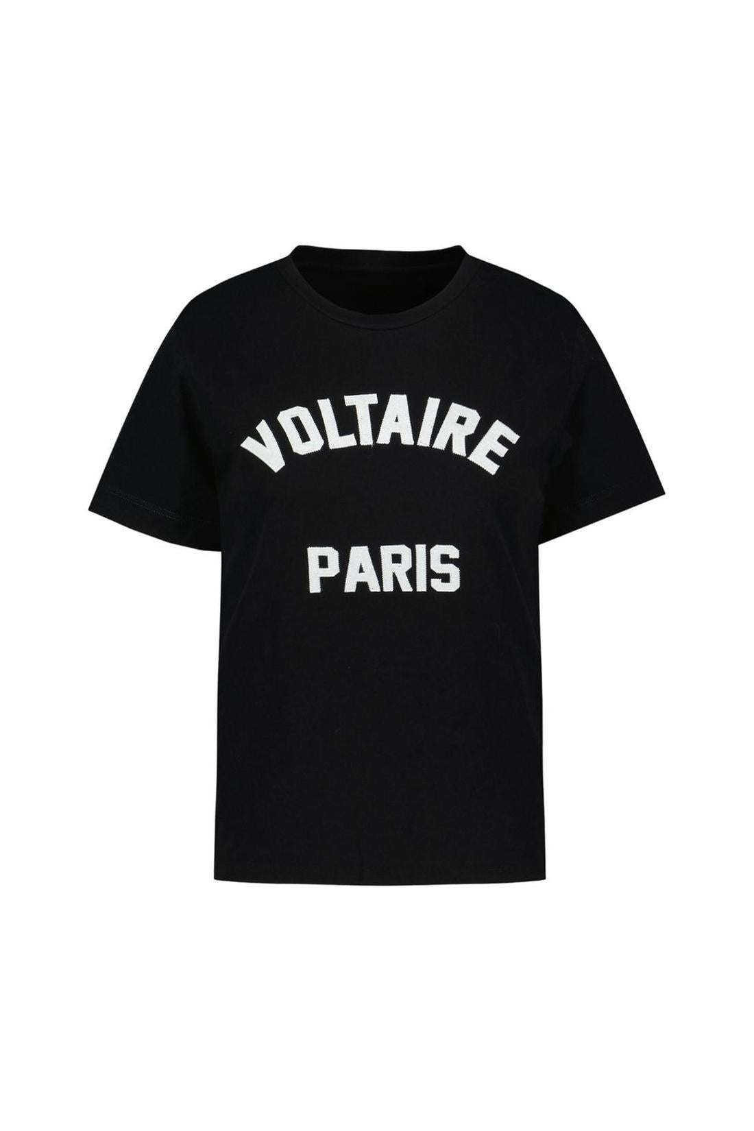 T-Shirt Alys Hc Voltaire Paris - Zadig & Voltaire - Baumwolle - Schwarz-Shirts-Zadig & Voltaire-XS-black-ARCHIVIST