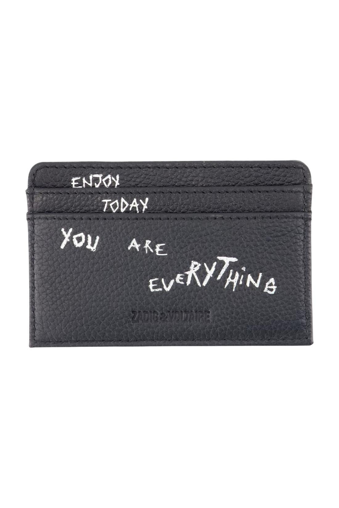 Zv Pass Wallet - Zadig & Voltaire - Leder - Schwarz-Outdoor-Zadig & Voltaire-ARCHIVIST