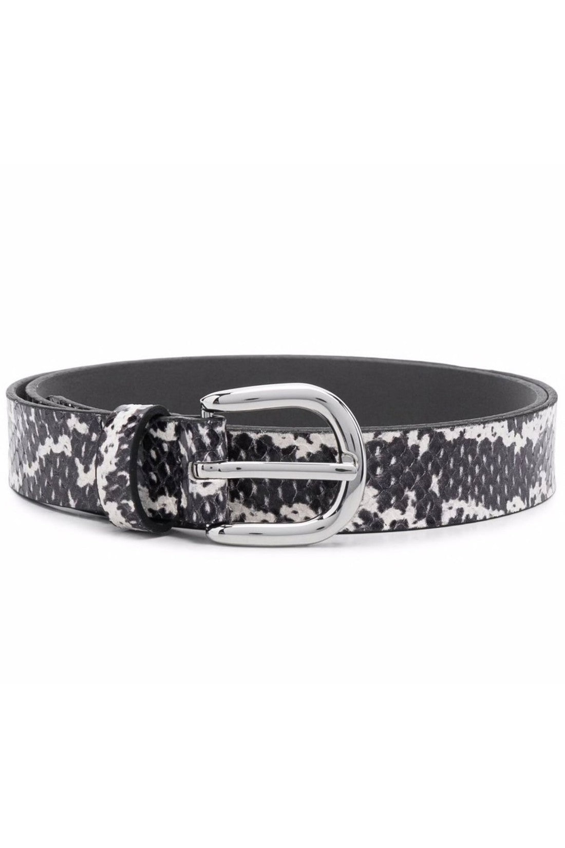 Isabel Marant-OUTLET-SALE-Zap Snake-Effect Belt-ARCHIVIST