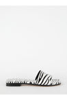 PARIS TEXAS-OUTLET-SALE-Zebra-print flat sandals-ARCHIVIST