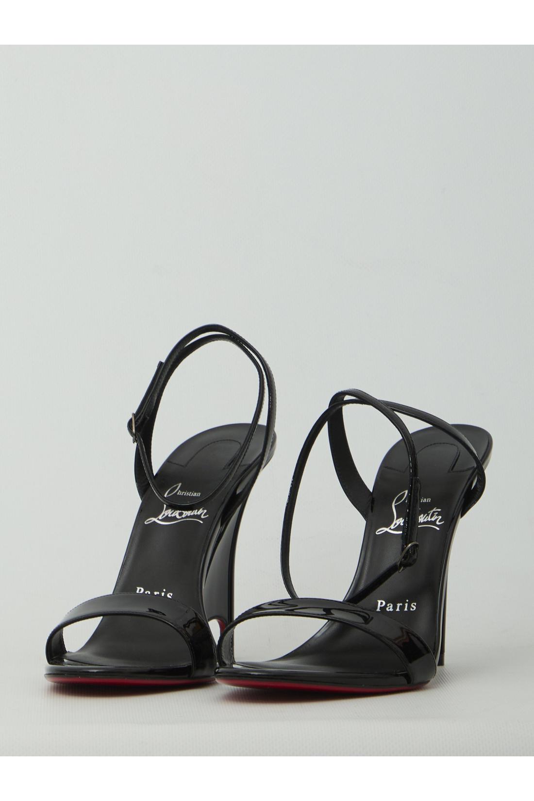 Christian Louboutin-OUTLET-SALE-Zeezeenella 100 sandals-ARCHIVIST
