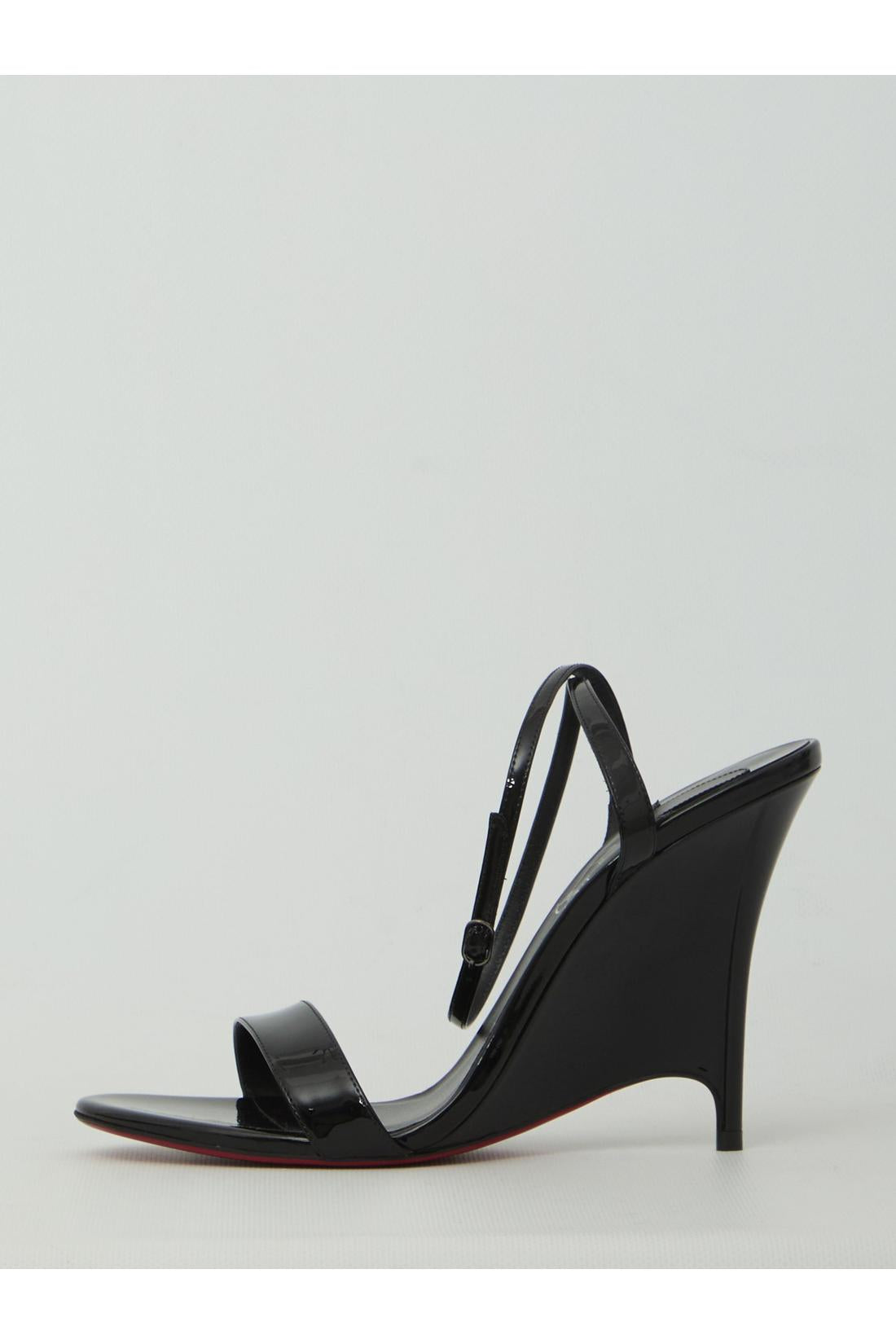 Christian Louboutin-OUTLET-SALE-Zeezeenella 100 sandals-ARCHIVIST