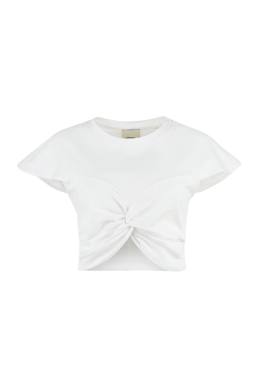 Isabel Marant-OUTLET-SALE-Zineae cotton crew-neck T-shirt-ARCHIVIST