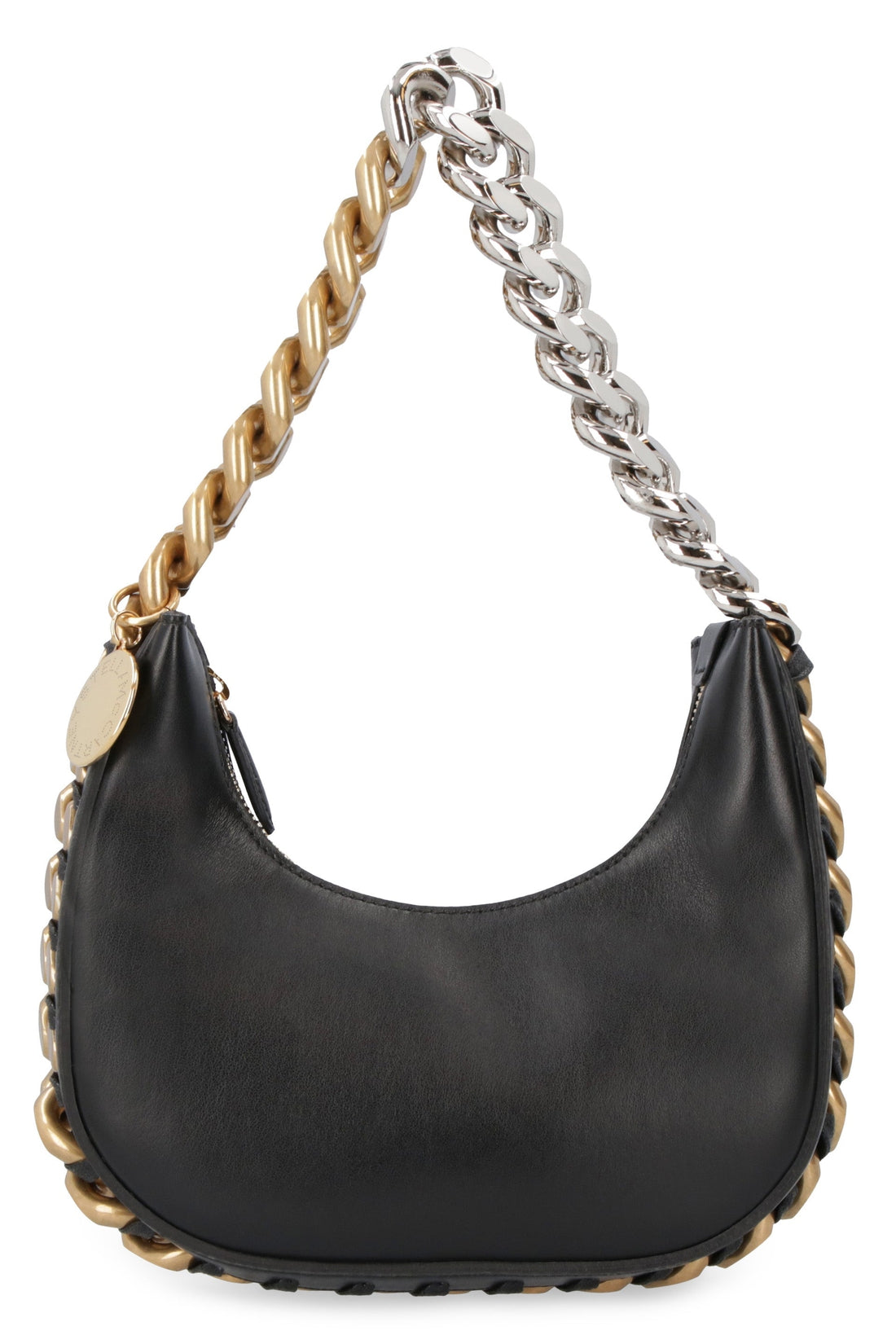 Stella McCartney-OUTLET-SALE-Zip Frayme leather mini handbag-ARCHIVIST