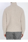 Roberto Collina-OUTLET-SALE-Zipped ribbed sweatshirt-ARCHIVIST