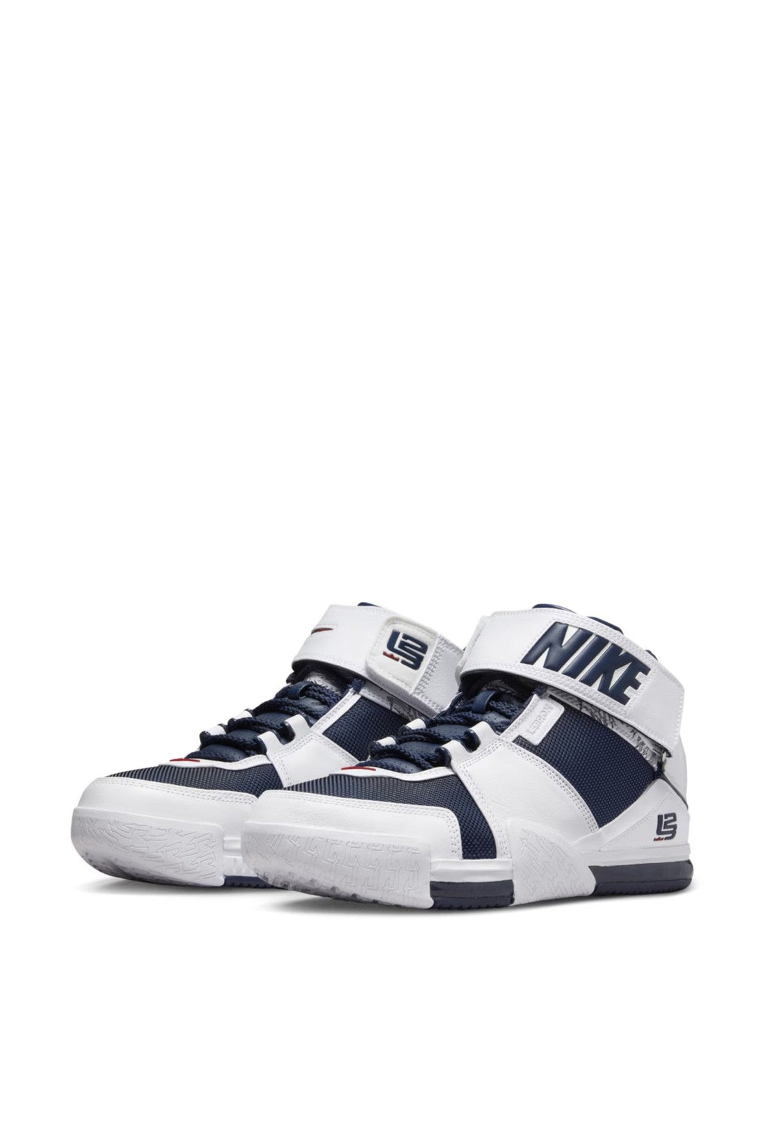 Nike-OUTLET-SALE-Zoom LeBron II Midnight Navy Sneakers-ARCHIVIST