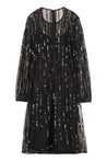 Max Mara Studio-OUTLET-SALE-Zorro sequins embroidery tulle dress-ARCHIVIST