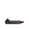 Lanvin-Lanvin Leather Ballerina Flats-WOMEN SHOES-Black-Deal-Outlet-by-ARCHIVIST