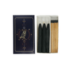 Verdancia-Ritual-Set „Die Eule – Hüterin der Geheimnisse“ – Schwarze Kerzen & lange Streichhölzer-Kerzen-Black-Deal-Outlet-by-ARCHIVIST