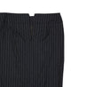 Brunello Cucinelli-Brunello Cucinelli Wool Striped Skirt-WOMEN CLOTHING-Black-Deal-Outlet-by-ARCHIVIST