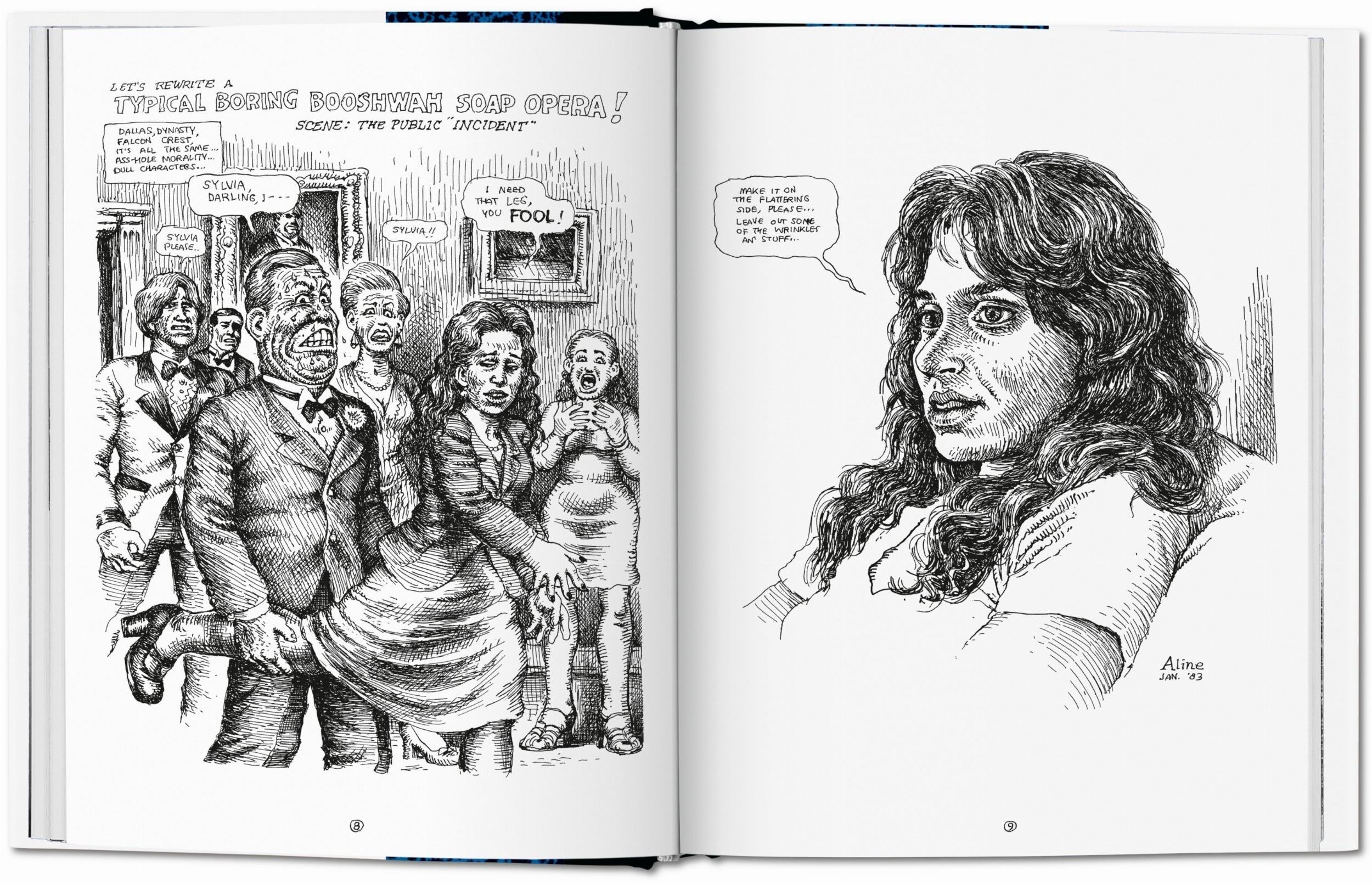 Taschen-Robert Crumb. Sketchbook Vol. 4. 1982–1989 (English)-Sexy Books-Black-Deal-Outlet-by-ARCHIVIST