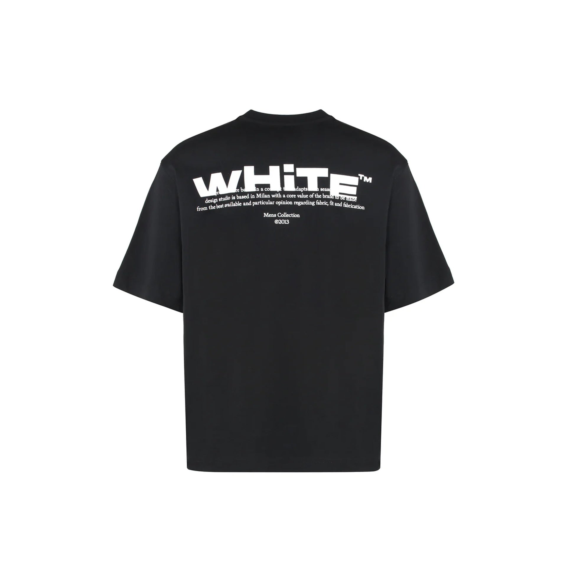 Off White-Off-White Logo T-shirt-MEN CLOTHING-Black-Deal-Outlet-by-ARCHIVIST