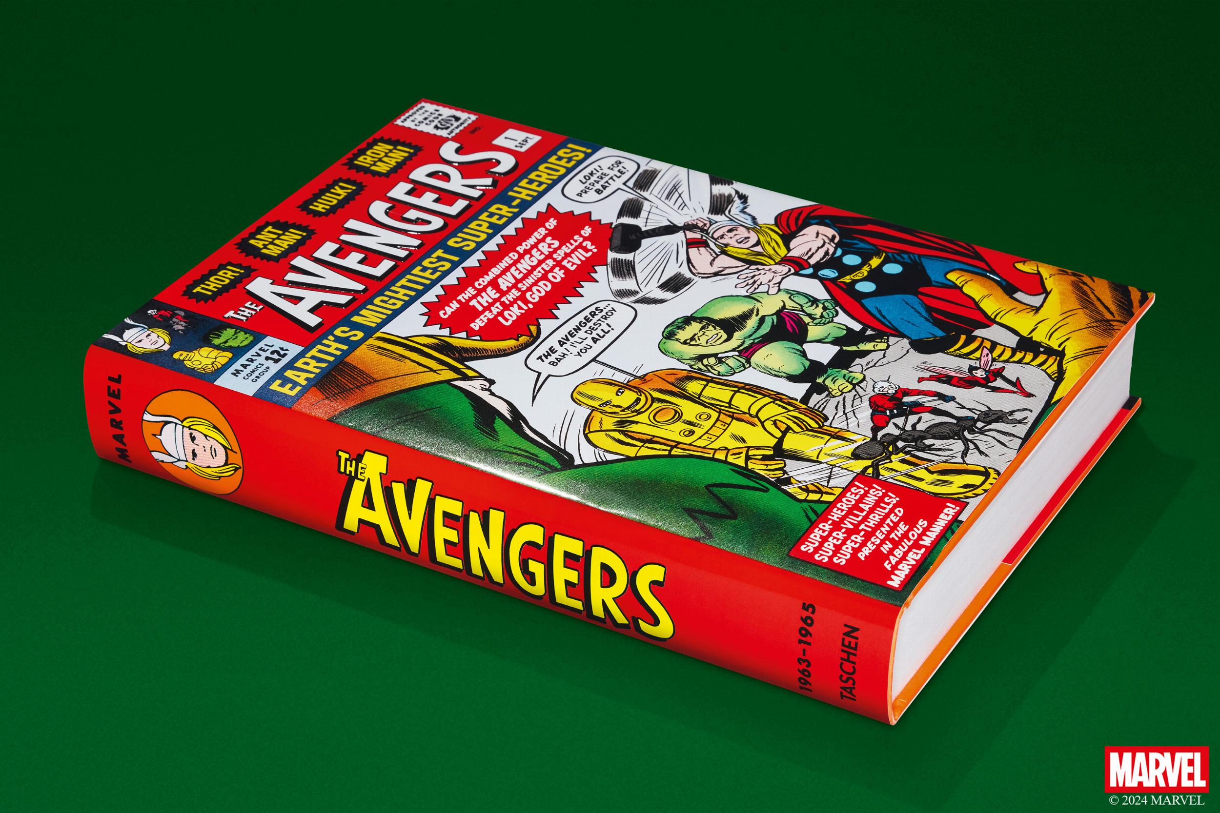 Taschen-Marvel Comics Library. Avengers. 1963–1965 (English)-Comics-Black-Deal-Outlet-by-ARCHIVIST