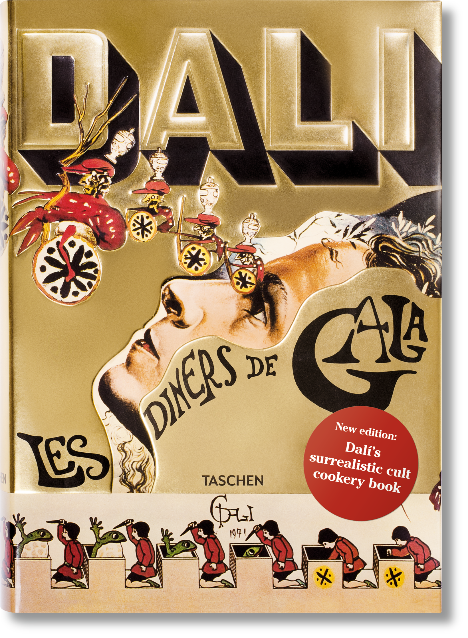 Taschen-Dalí. Les dîners de Gala (English)-Art-Black-Deal-Outlet-by-ARCHIVIST