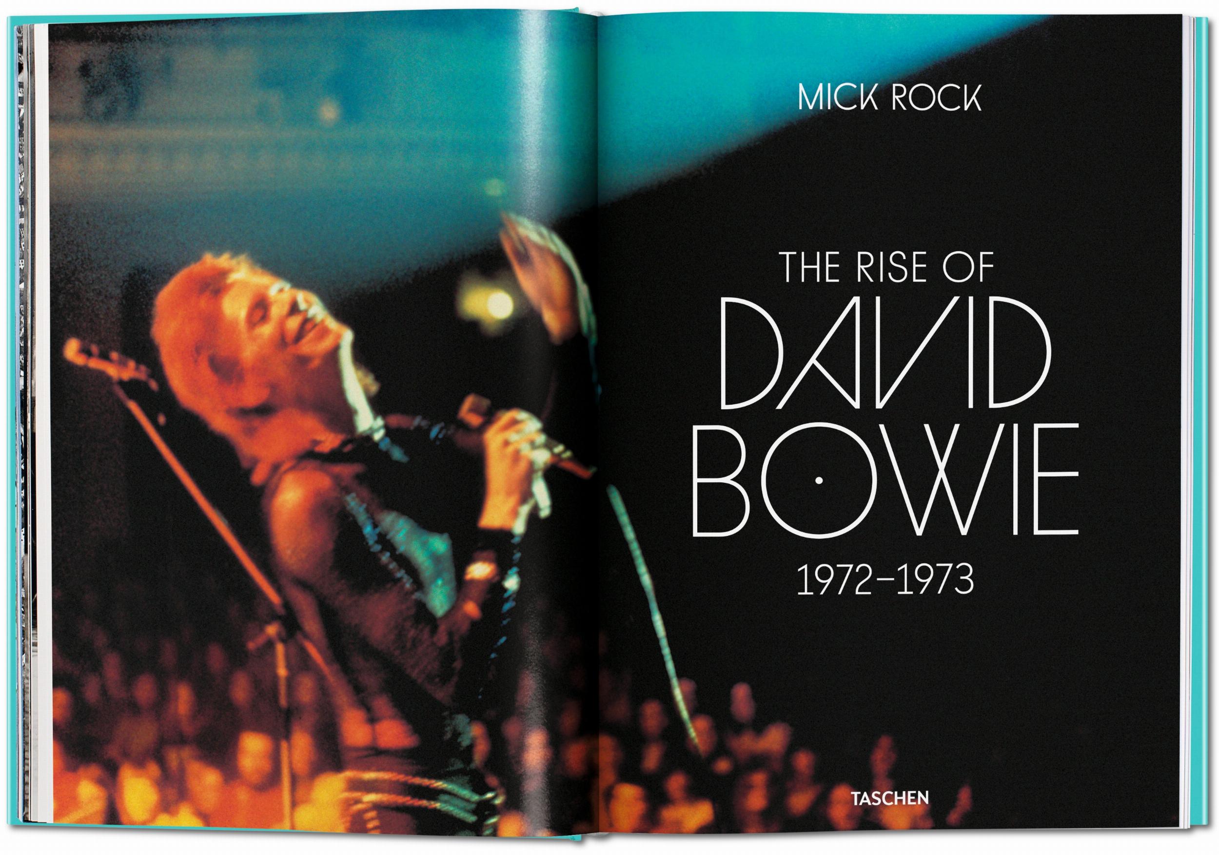 Taschen-Mick Rock. The Rise of David Bowie. 1972–1973 (German, French, English)-Music-Black-Deal-Outlet-by-ARCHIVIST