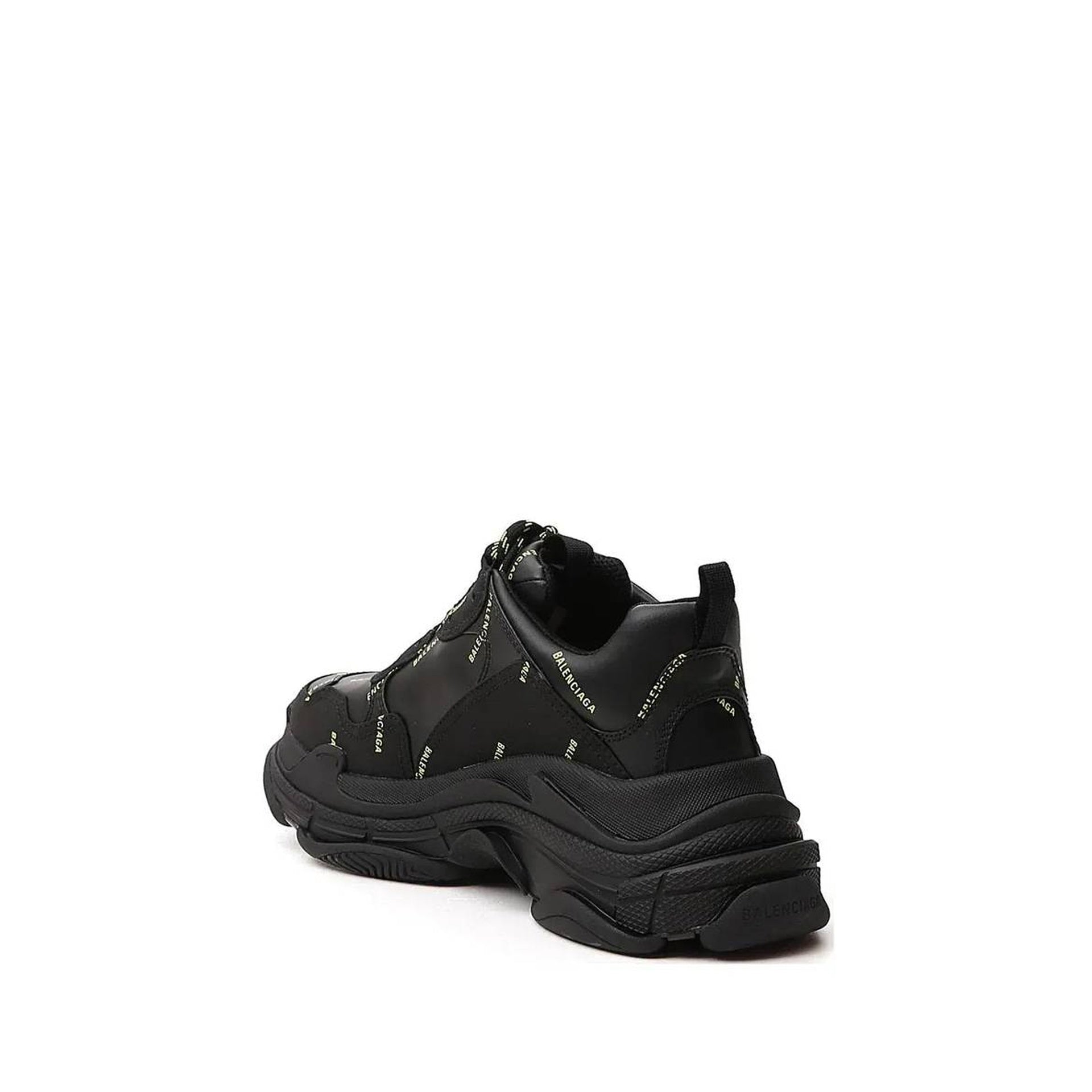 Balenciaga-Balenciaga Triple S Sneakers-MEN SHOES-Black-Deal-Outlet-by-ARCHIVIST