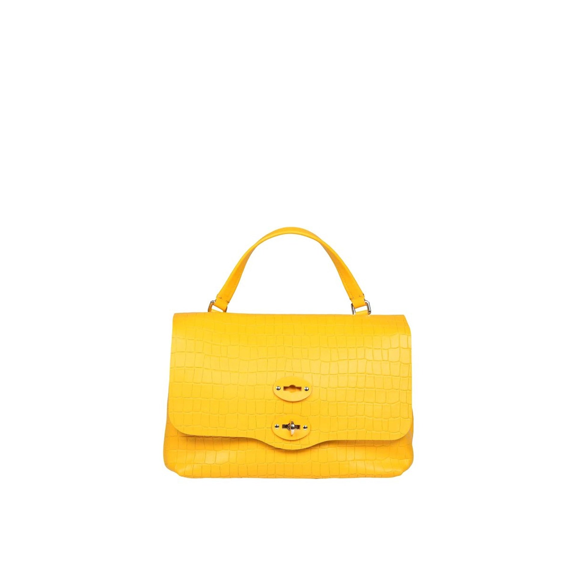 Zanellato Postina S Croco Leather Bag