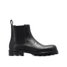 Bottega Veneta-Bottega Veneta Leather Ankle Boots-MEN SHOES-Black-Deal-Outlet-by-ARCHIVIST