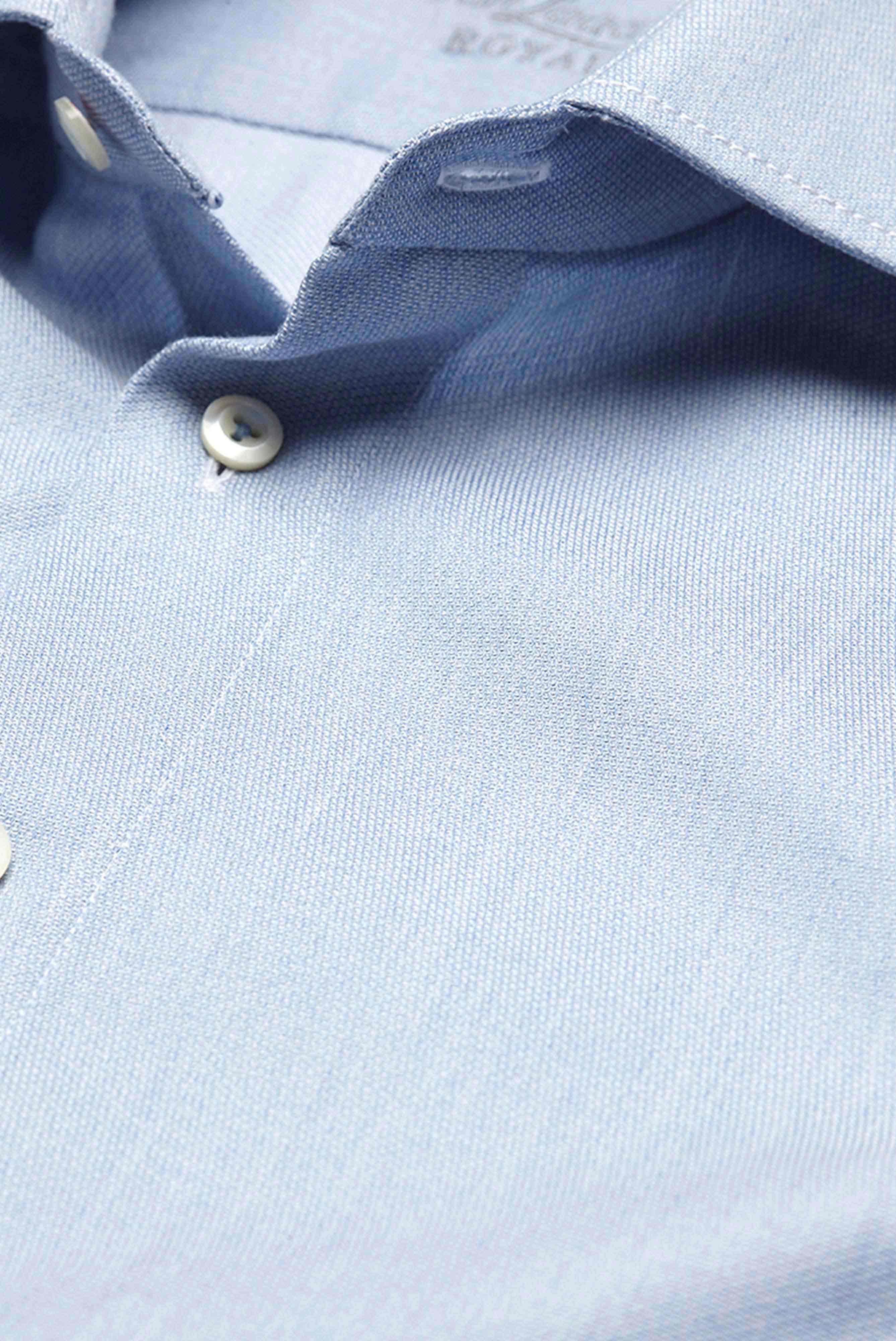 Van Laack-Klassisches Hemd aus Baumwolle Slim Fit Blau-Hemden & Blusen-Black-Deal-Outlet-by-ARCHIVIST