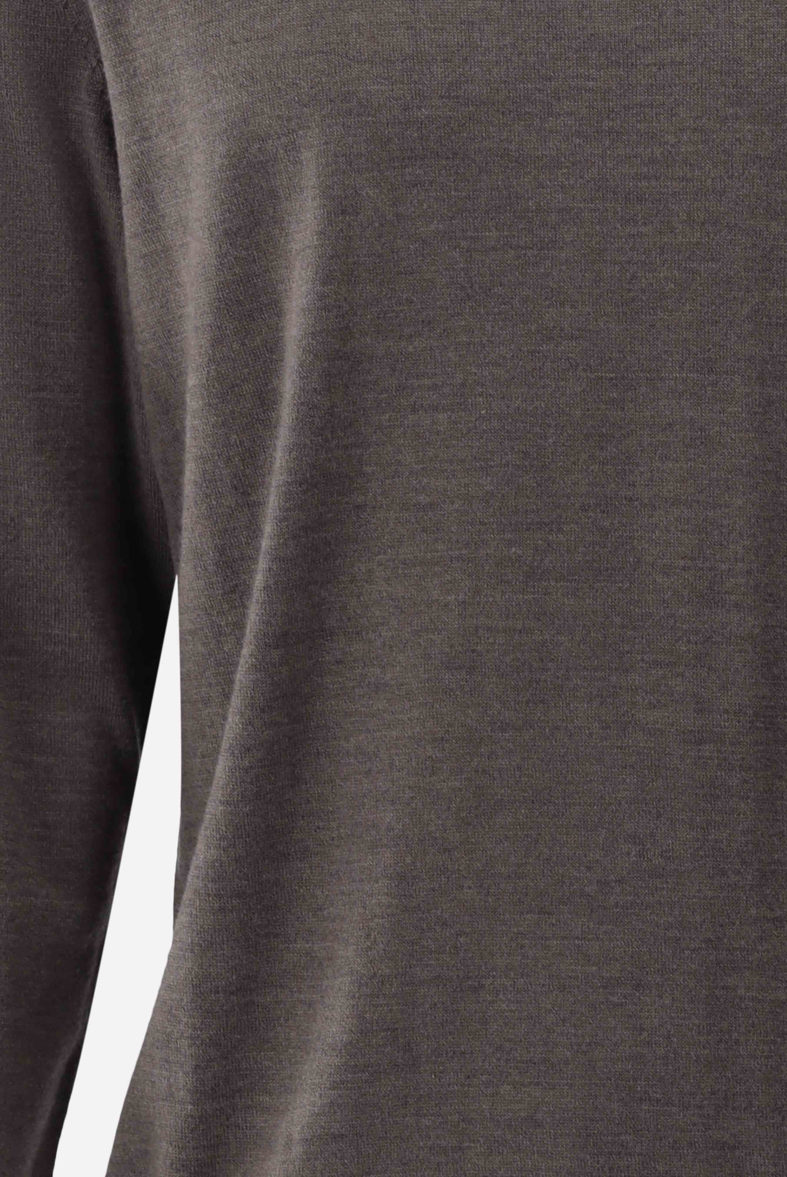 Van Laack-Stehkragenpullover | aus merzerisierter Merinowolle-Strick & Pullover-Black-Deal-Outlet-by-ARCHIVIST