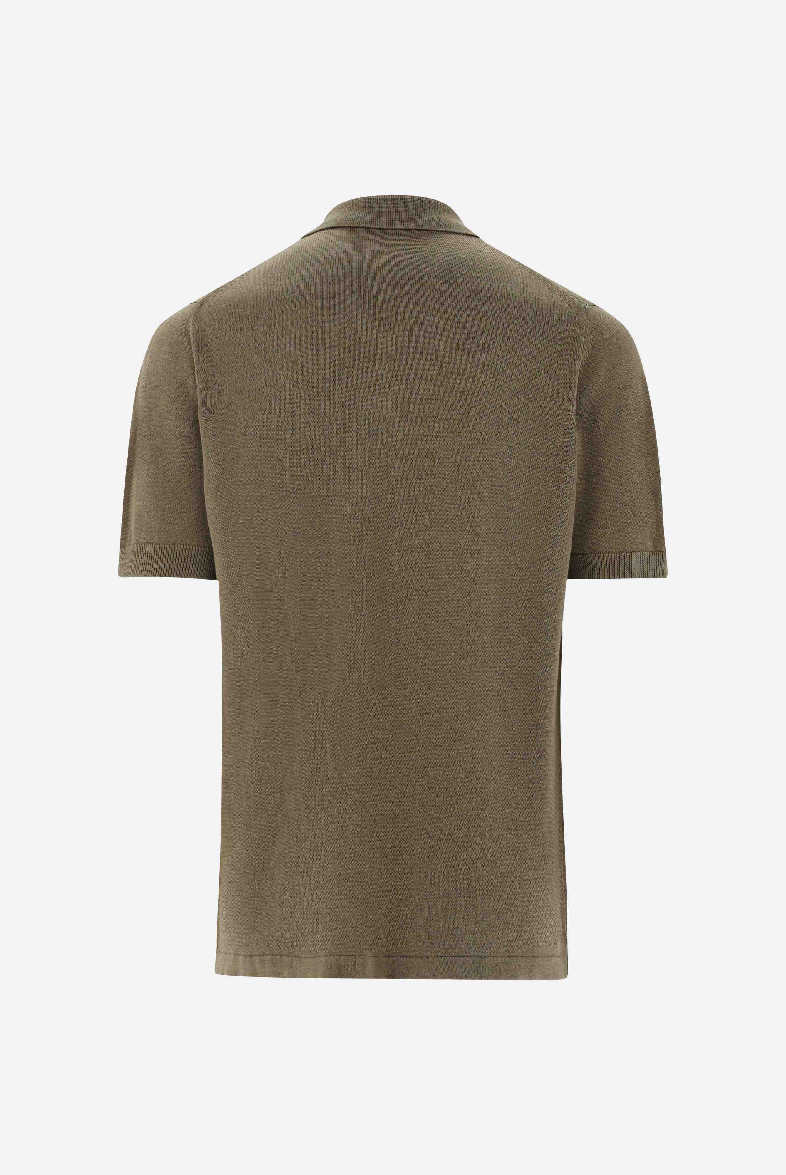 Van Laack-Strickhemd | kurzarm mit Reverskragen-Shirts-Black-Deal-Outlet-by-ARCHIVIST