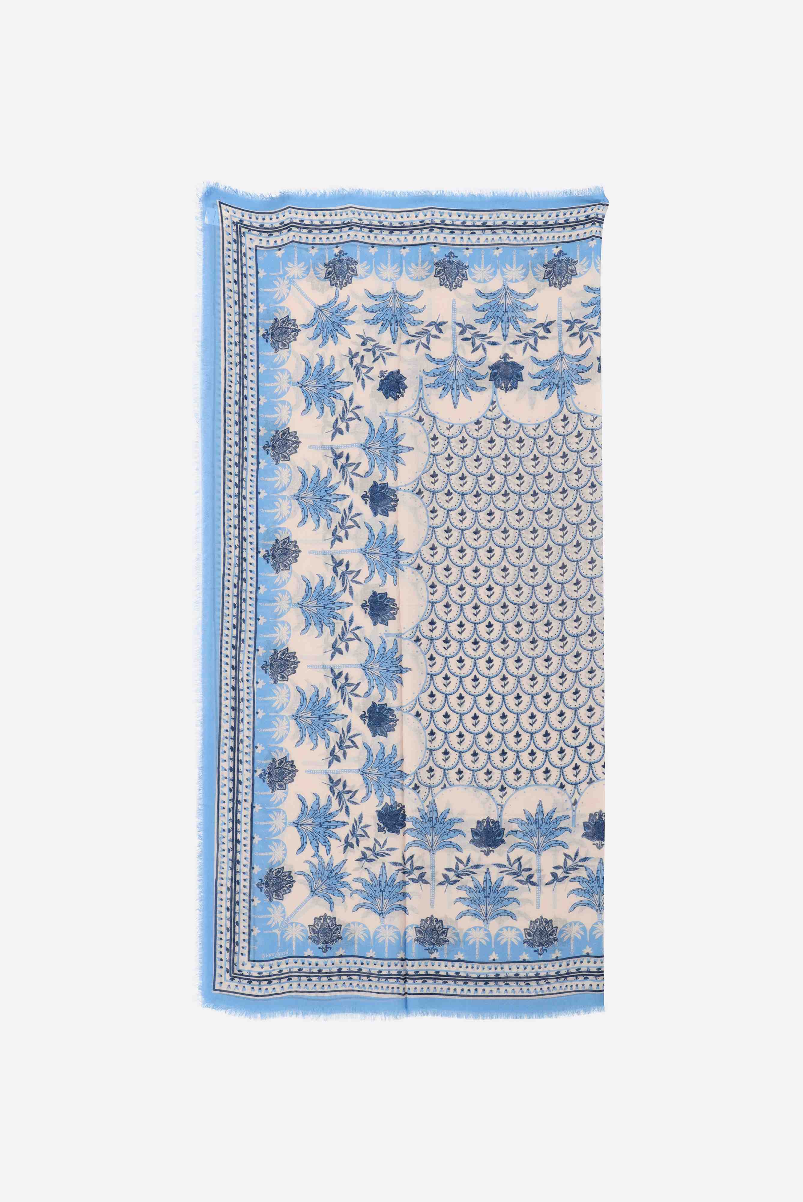 Tuch | mit Palmen-Druck-Accessoires-Van Laack-OUTLET-ARCHIVIST-ARCHIVE-SALE