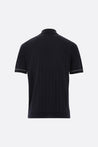 Van Laack-Strick-Poloshirt | mit Jacquard Karomuster-Shirts-Black-Deal-Outlet-by-ARCHIVIST