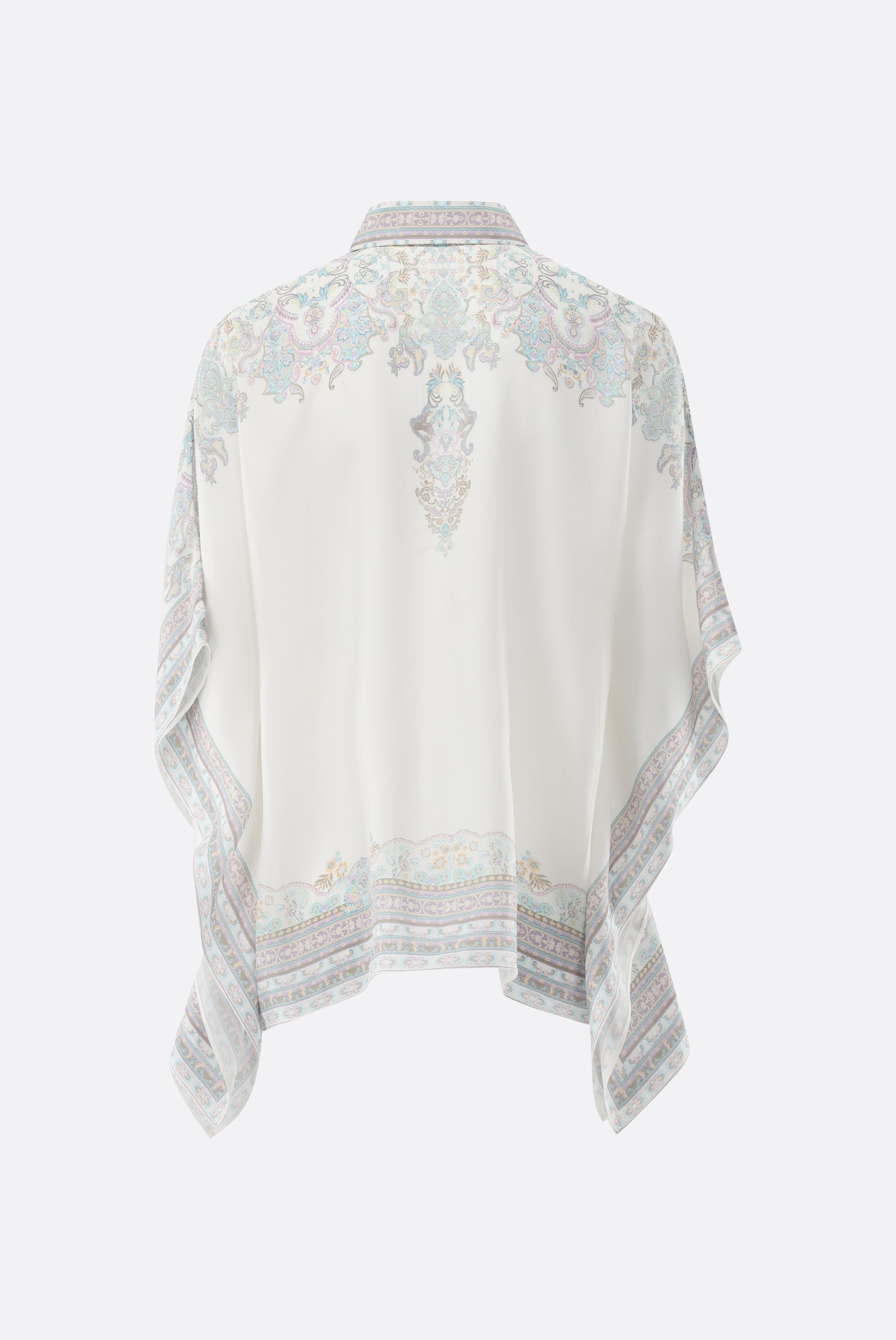 Tunika | aus Seide mit Paisley-Druck