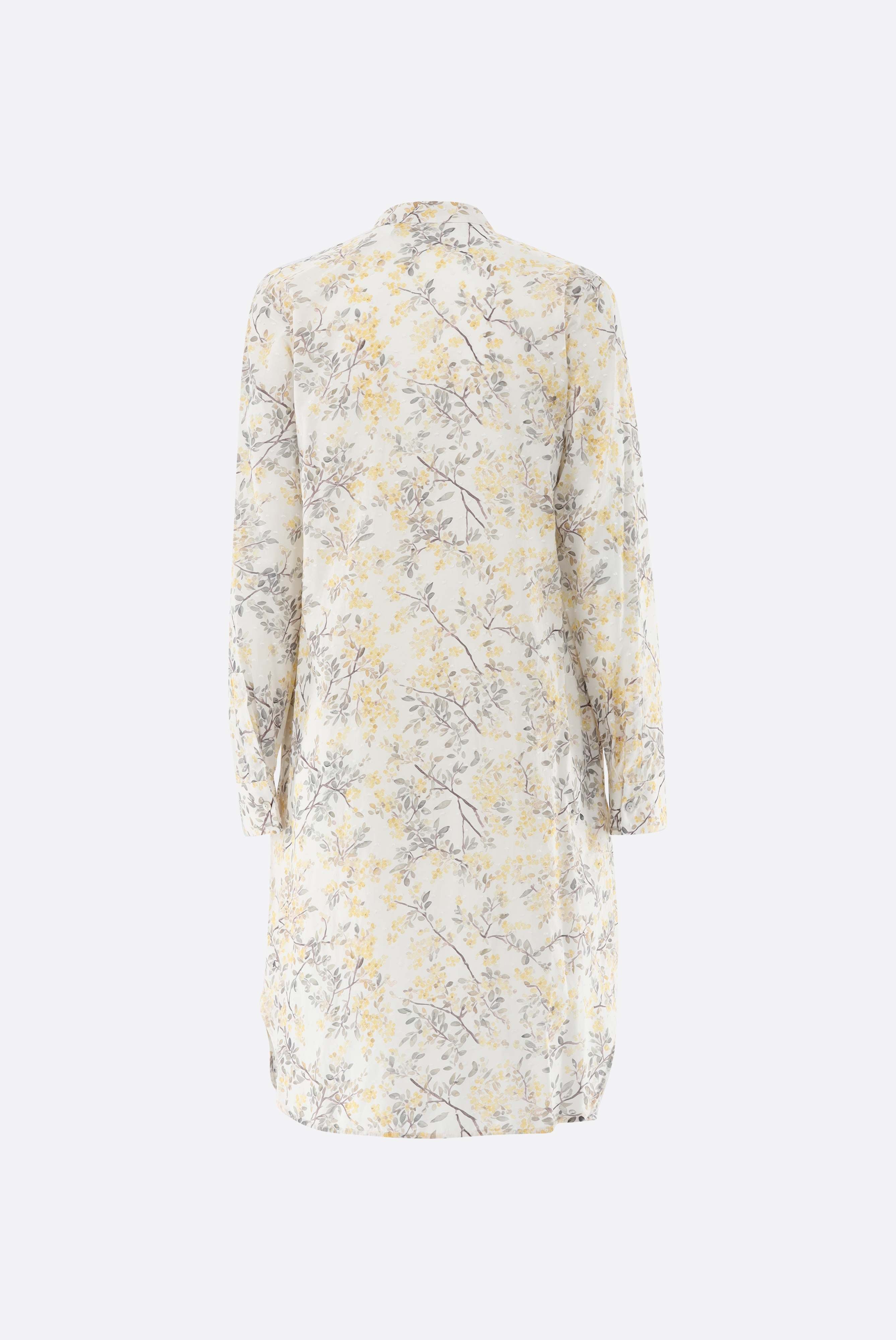 Van Laack-Kleid | aus Baumwoll-Plumetis mit Blumenmuster-Kleider & Röcke-Black-Deal-Outlet-by-ARCHIVIST