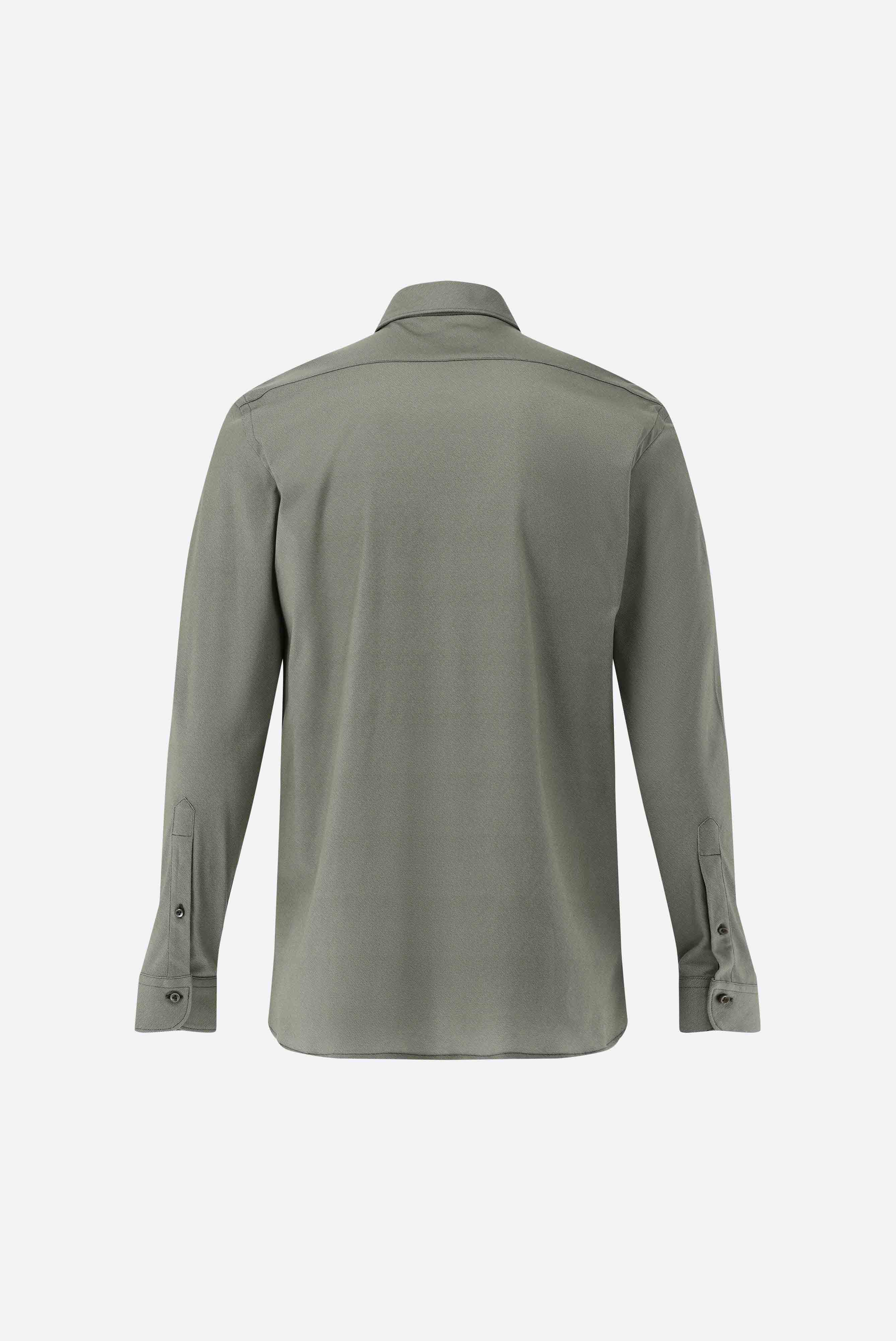 Jerseyhemd | mit Twill Druck Tailor Fit-Hemden & Blusen-Van Laack-OUTLET-ARCHIVIST-ARCHIVE-SALE