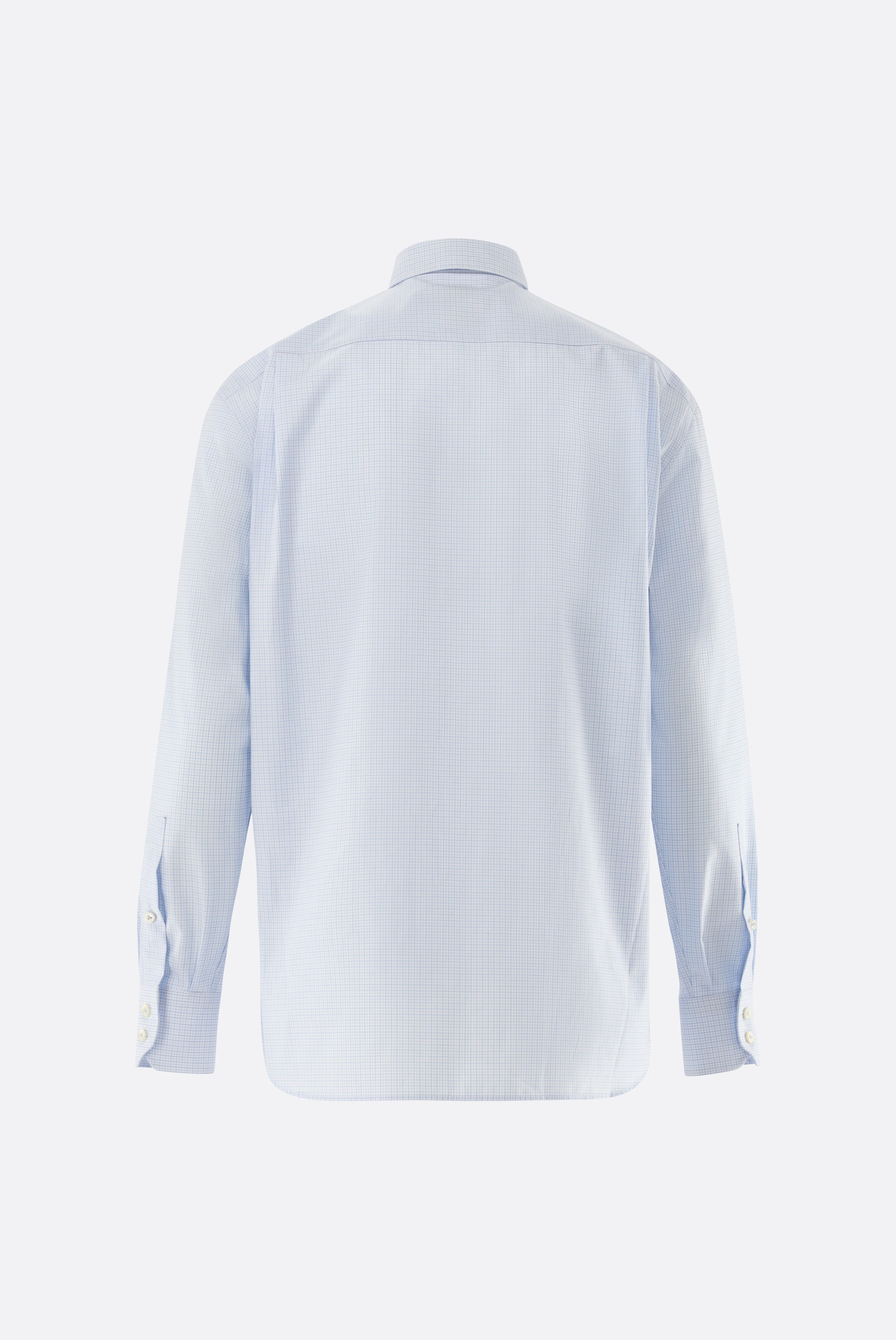 Kariertes Button-Hemd | aus bügelfreiem Twill