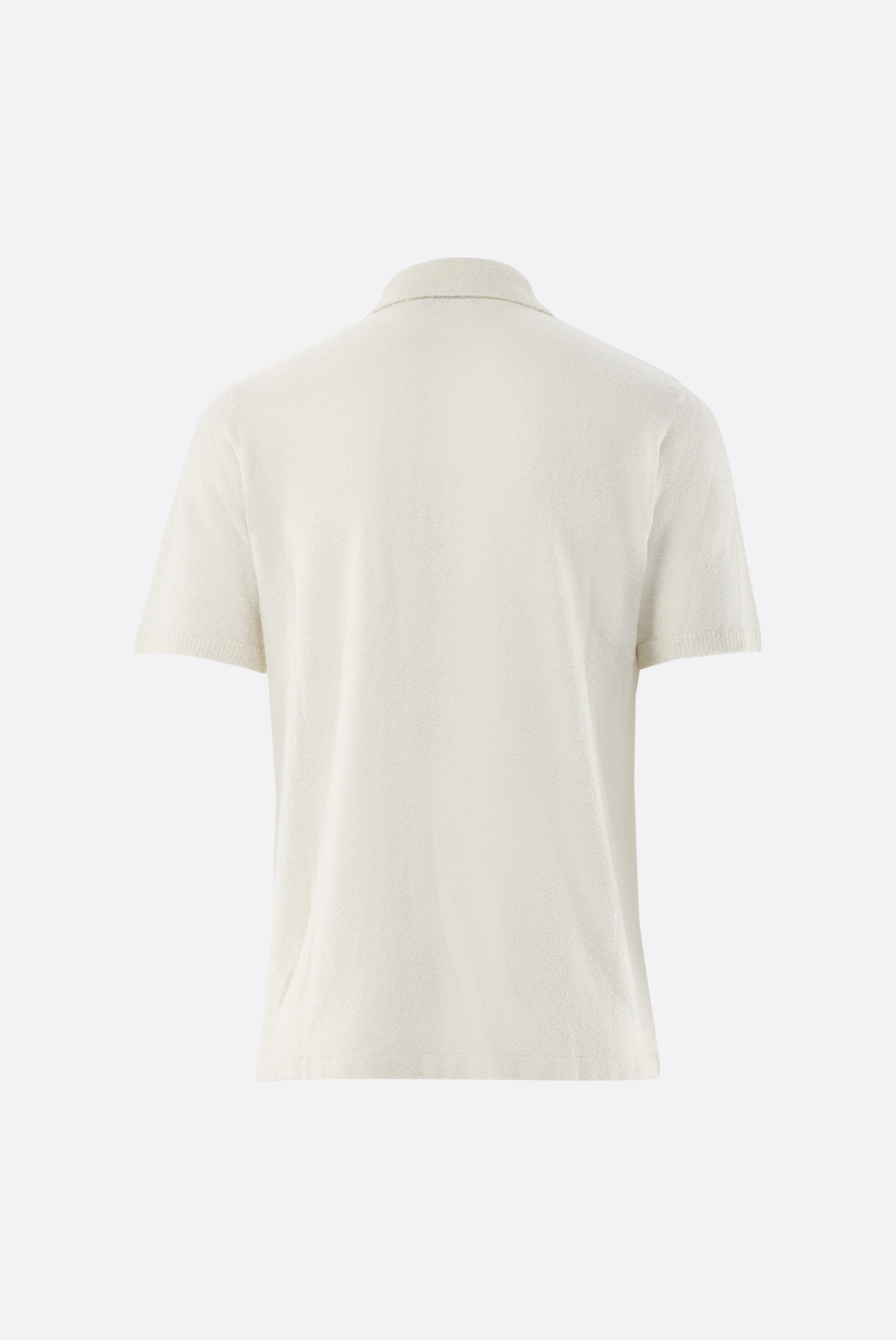 Poloshirt | aus Bouclé-Strick