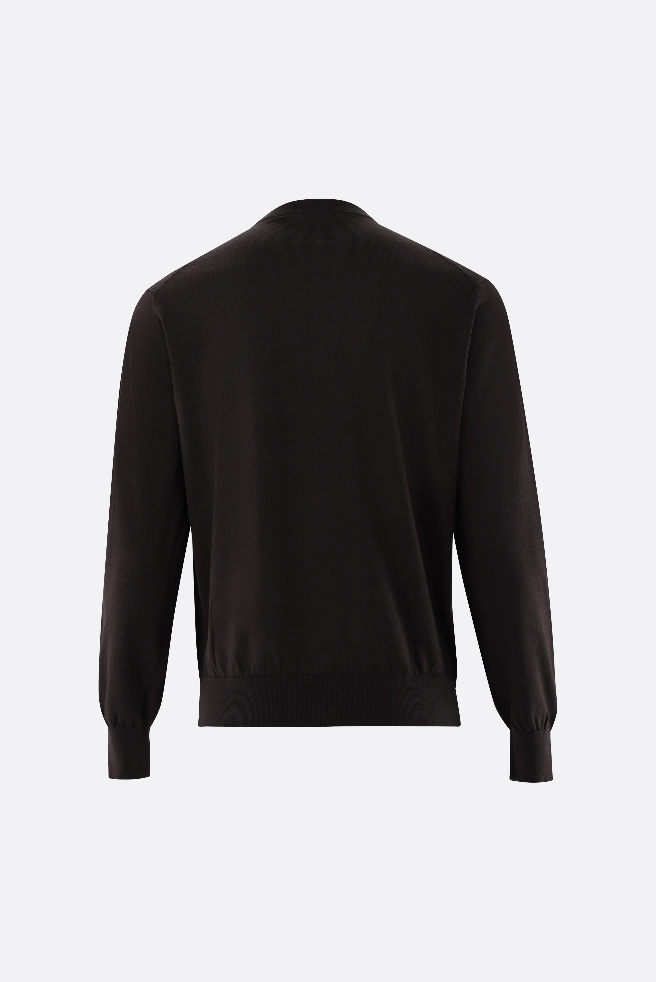 Rundhalspullover | mit Baumwolle und Seide-Strick & Pullover-Van Laack-OUTLET-ARCHIVIST-ARCHIVE-SALE