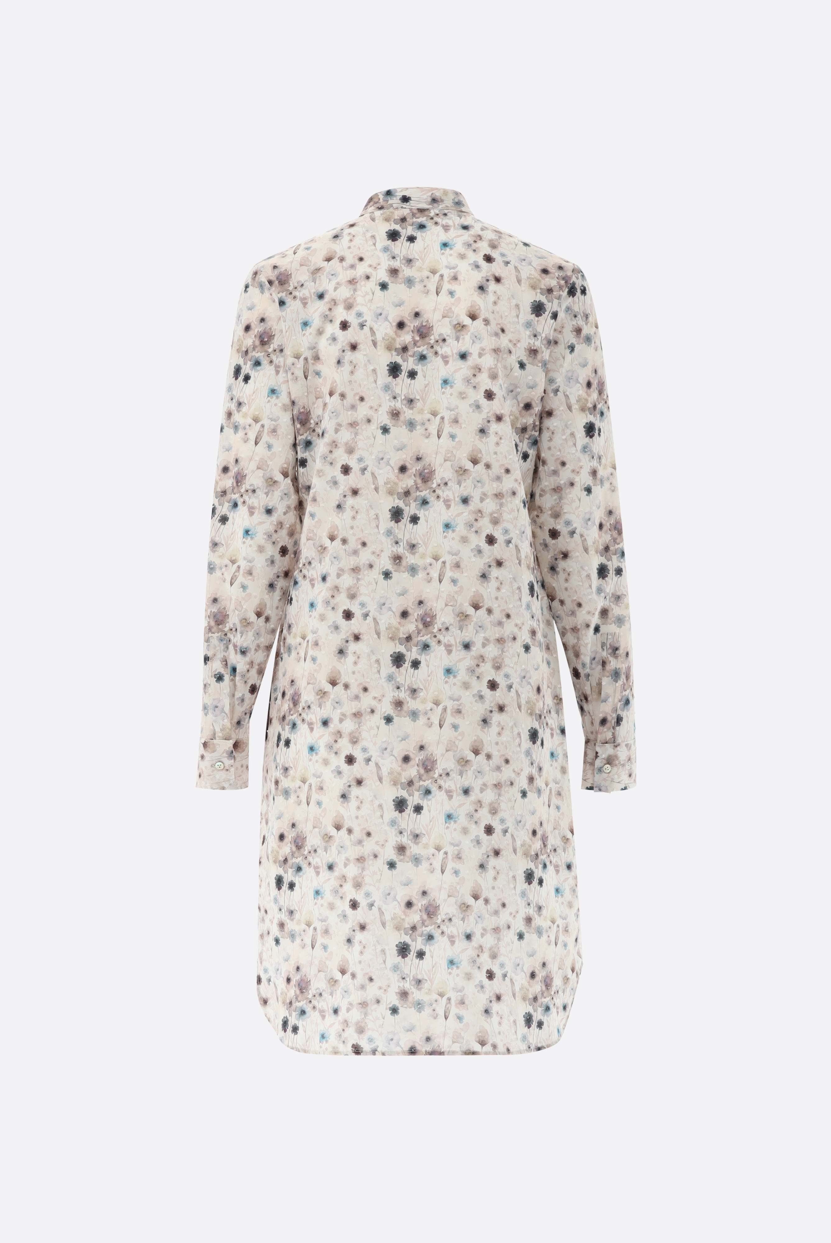 Van Laack-Schlupfkleid | knielang mit Blumen Druck-Kleider & Röcke-Black-Deal-Outlet-by-ARCHIVIST