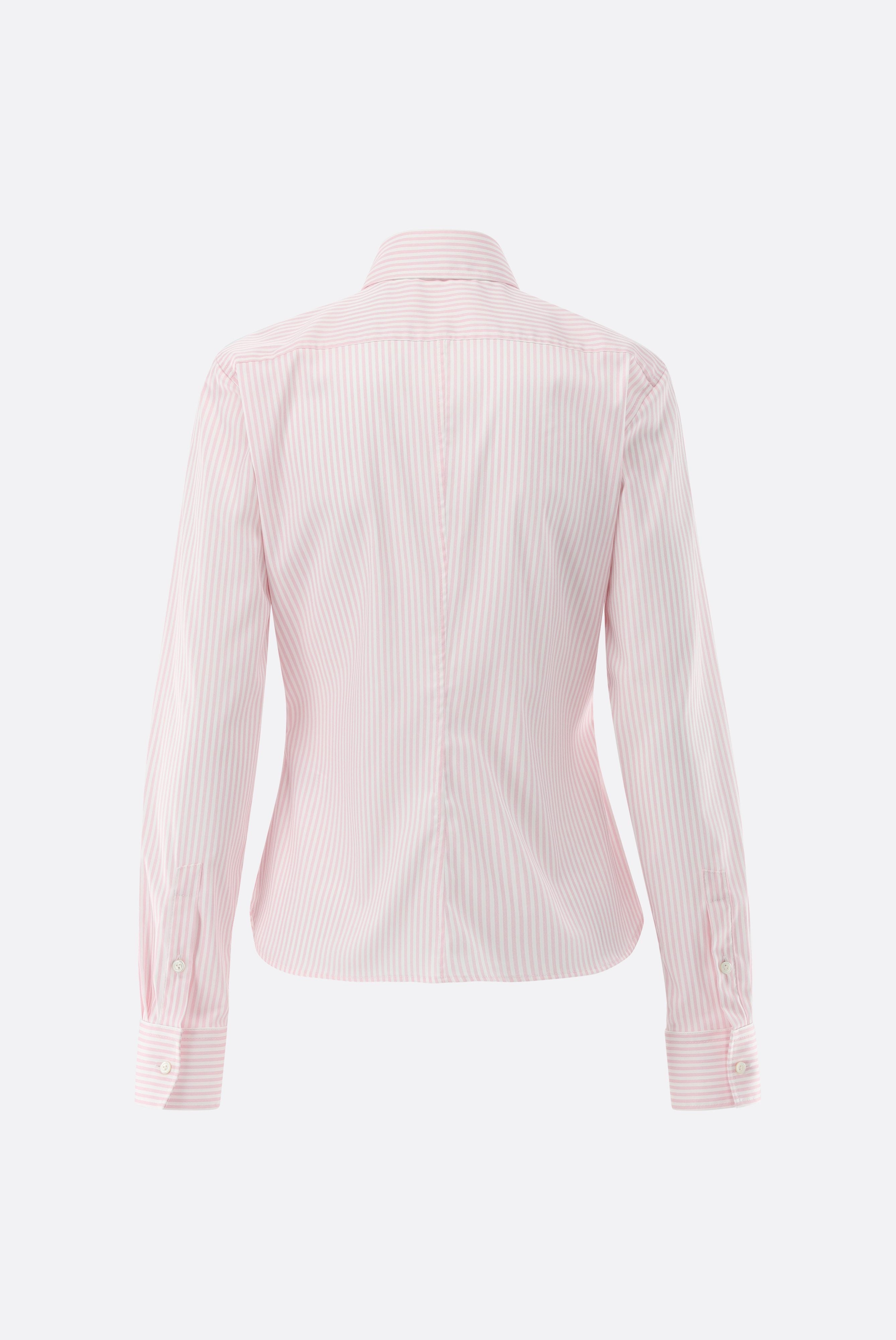 Hemdbluse | tailliert mit Brusttasche