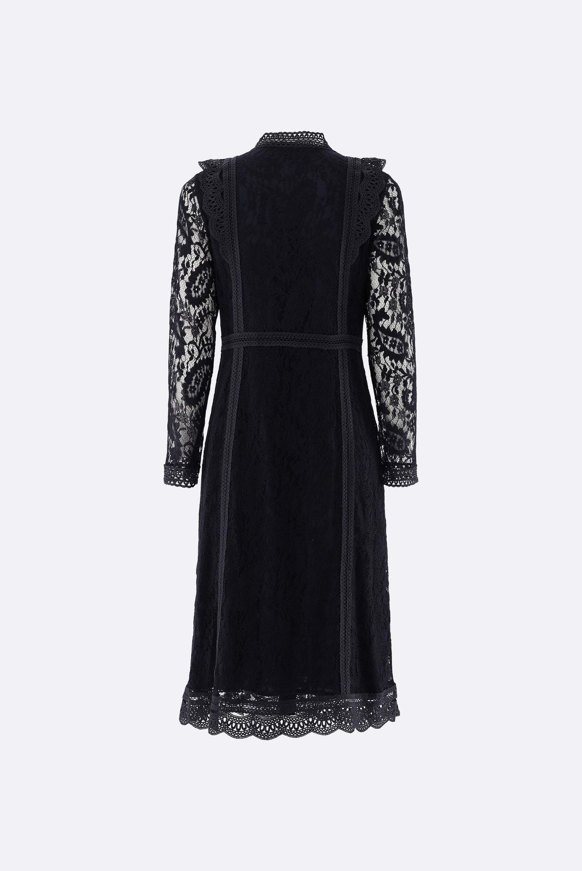 Kleid | aus Spitze mit taillierter Passform-Kleider & Röcke-Van Laack-OUTLET-ARCHIVIST-ARCHIVE-SALE