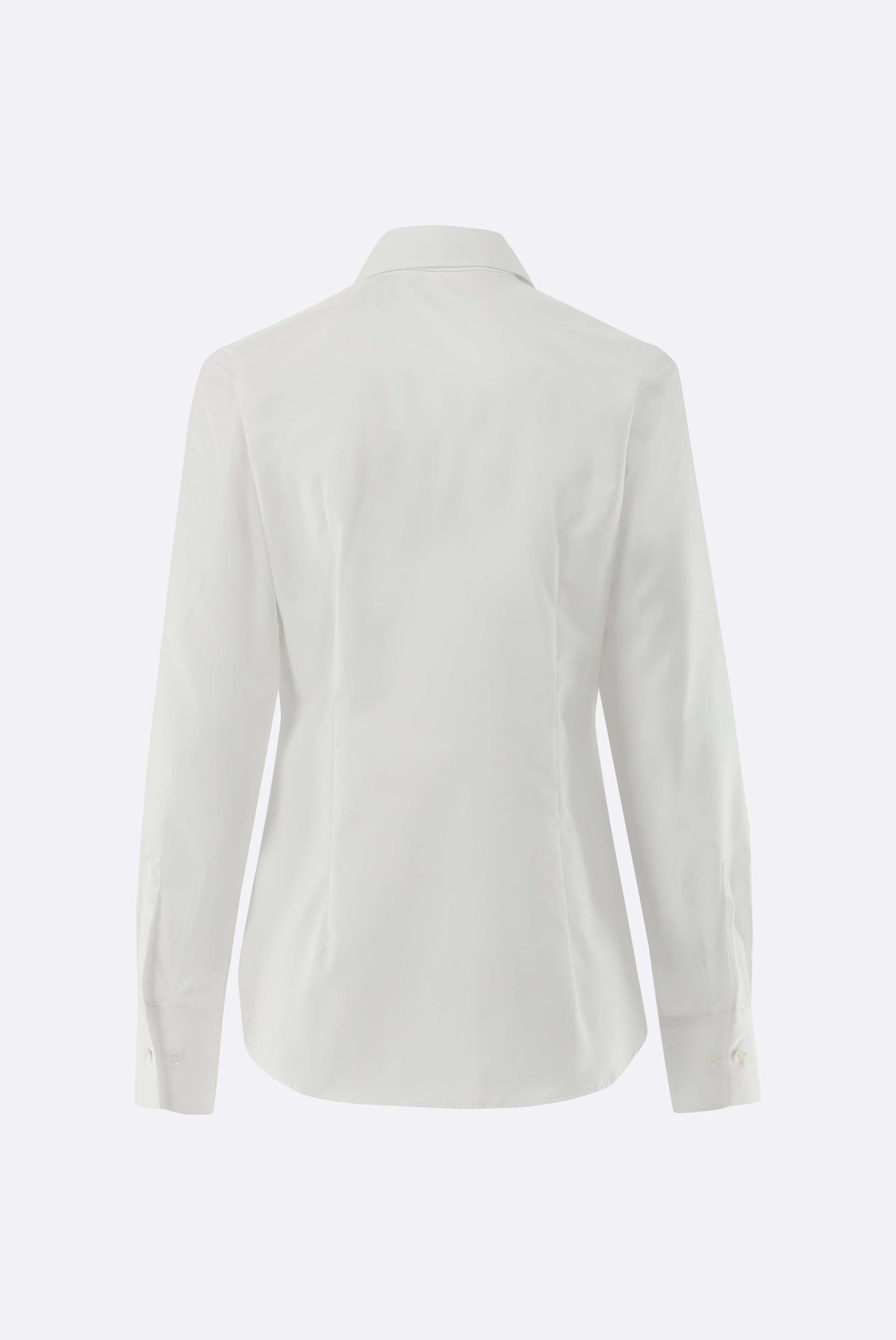 Bluse | mit doppeltem Kragen und glänzenden Details-Hemden & Blusen-Van Laack-OUTLET-ARCHIVIST-ARCHIVE-SALE