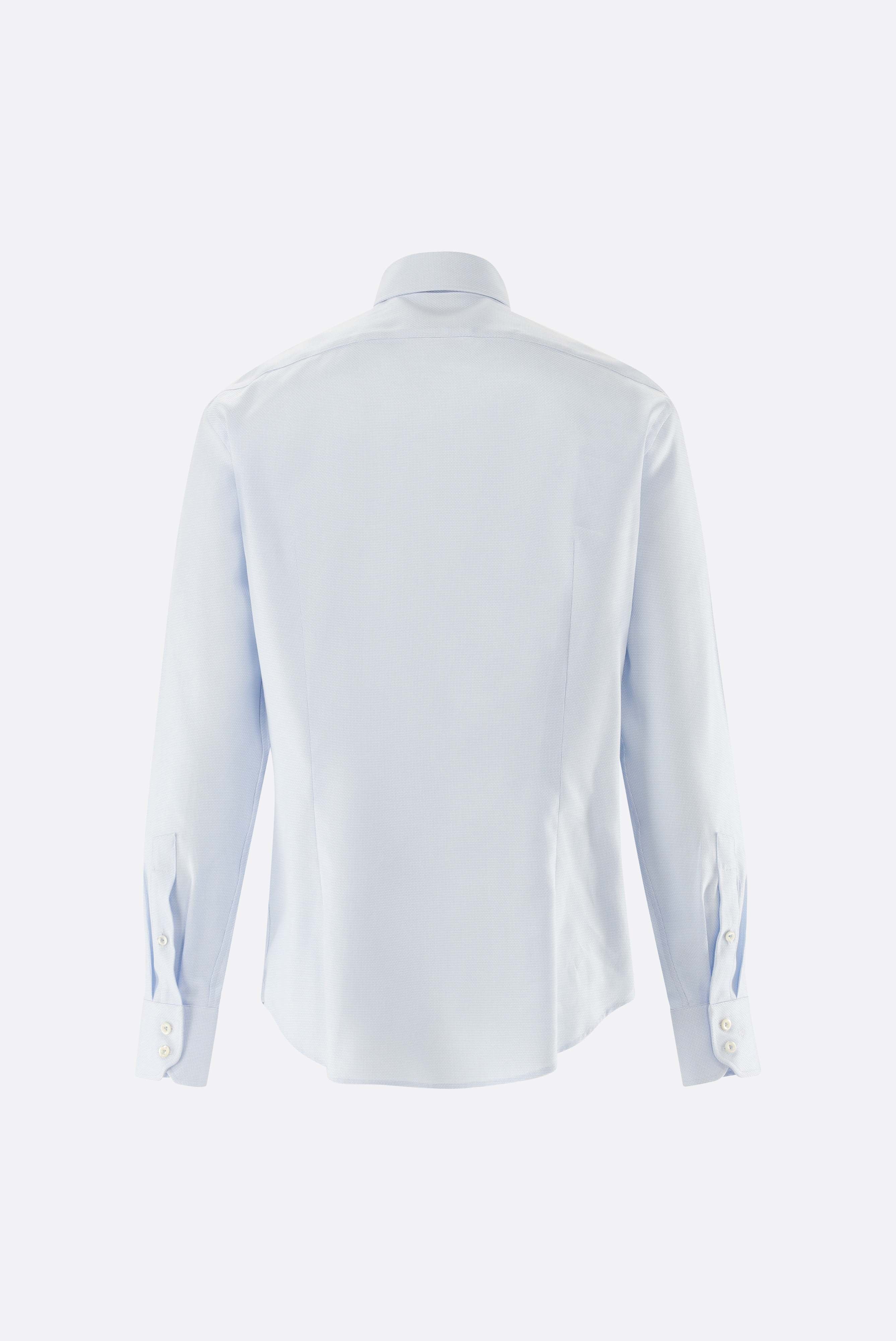 Natté Hemd | mit Haifischkragen Slim Fit
