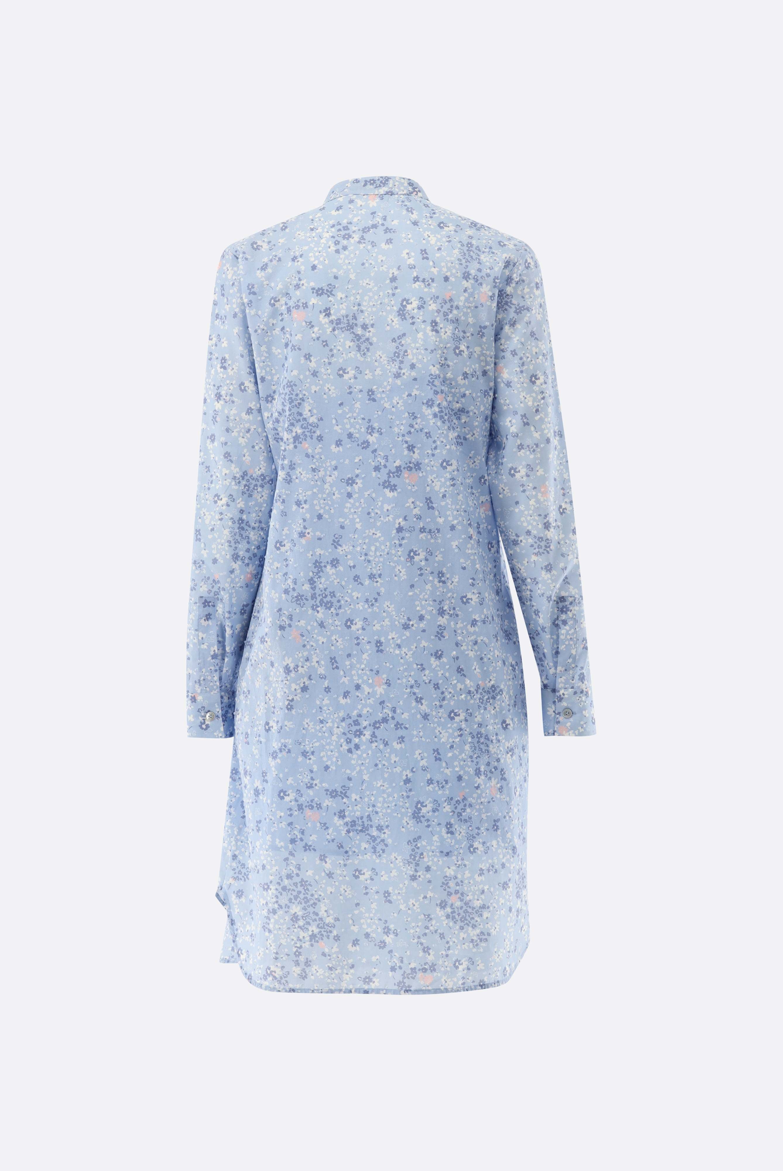 Kleid aus Baumwoll-Plumetis | mit Blumenmuster-Kleider & Röcke-Van Laack-OUTLET-ARCHIVIST-ARCHIVE-SALE