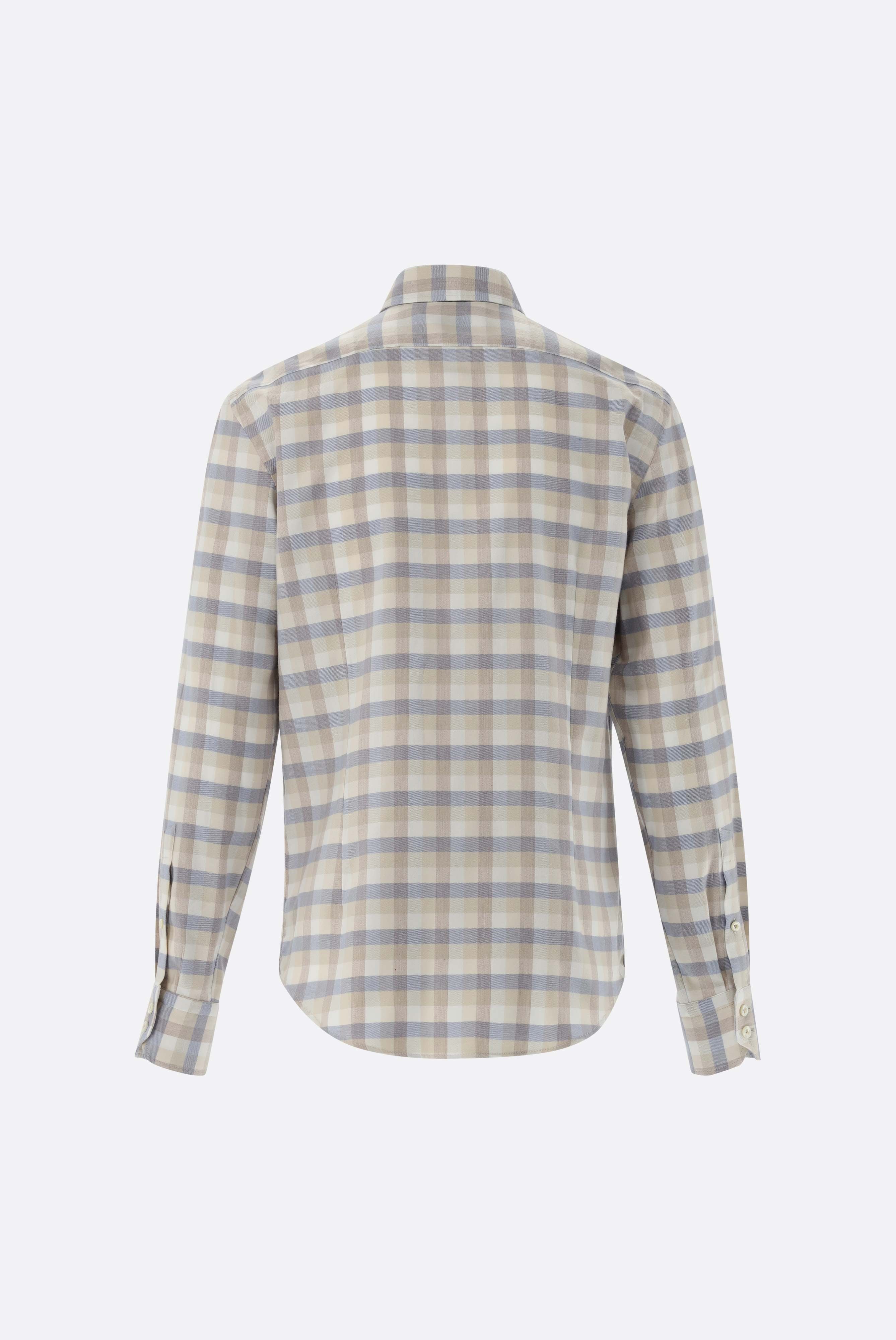 Flanellhemd | kariert Slim Fit