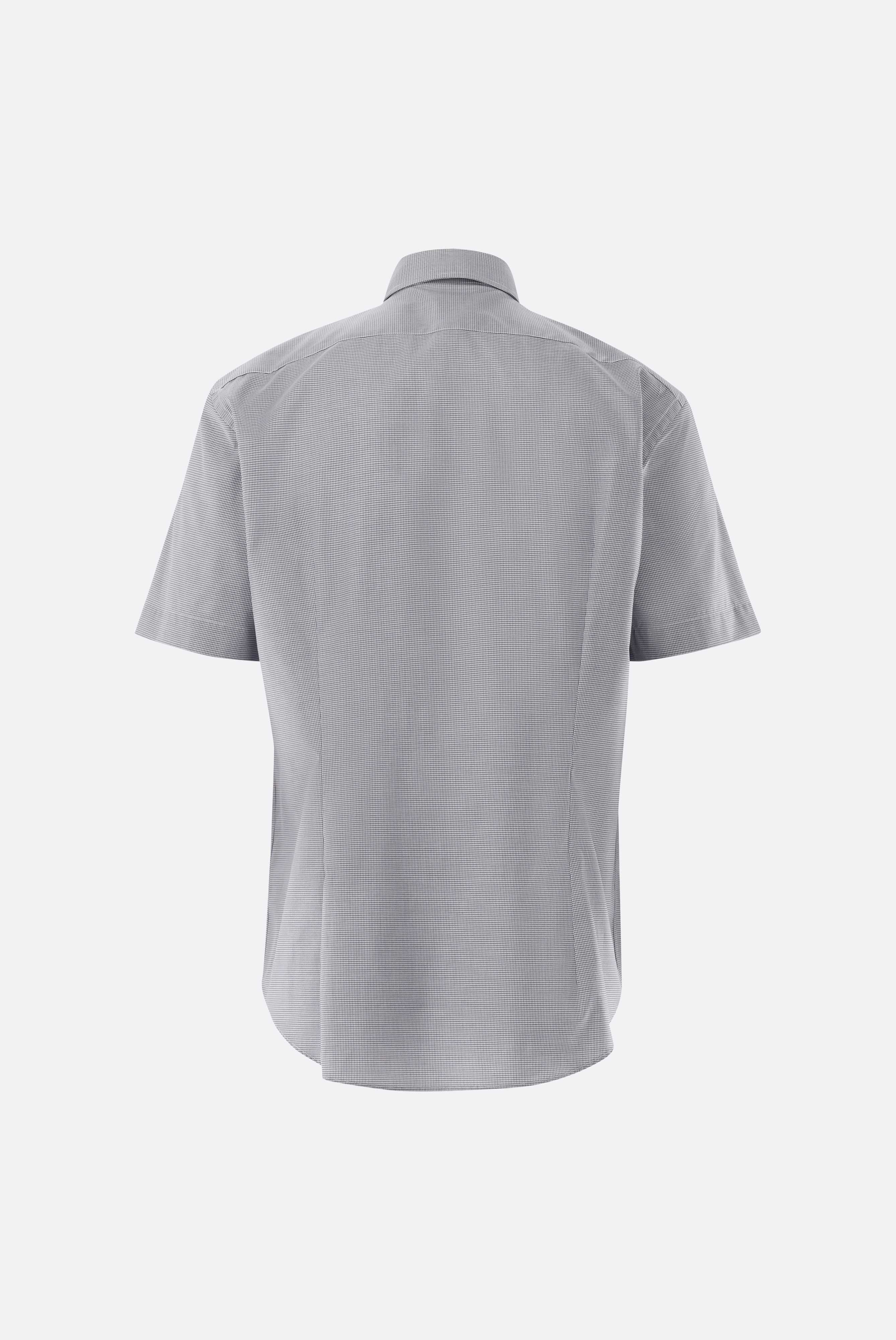 Bügelfreies Kurzarm Hemd | kariert Tailor Fit