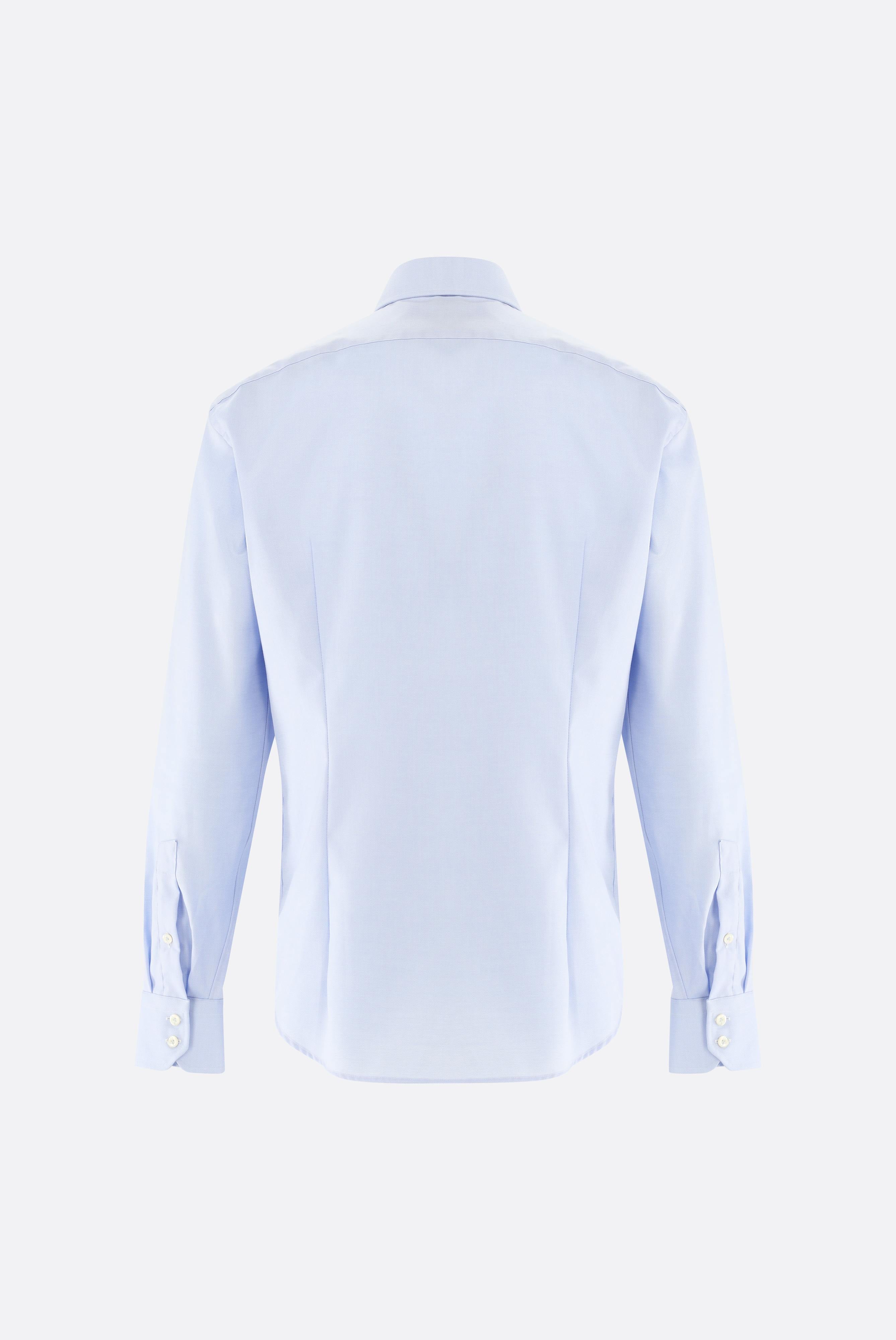 Bügelfreies Businesshemd | aus Natté-Gewebe Tailor Fit