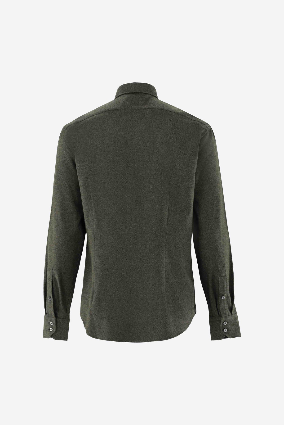 Flanellhemd | mit Button-Down-Kragen