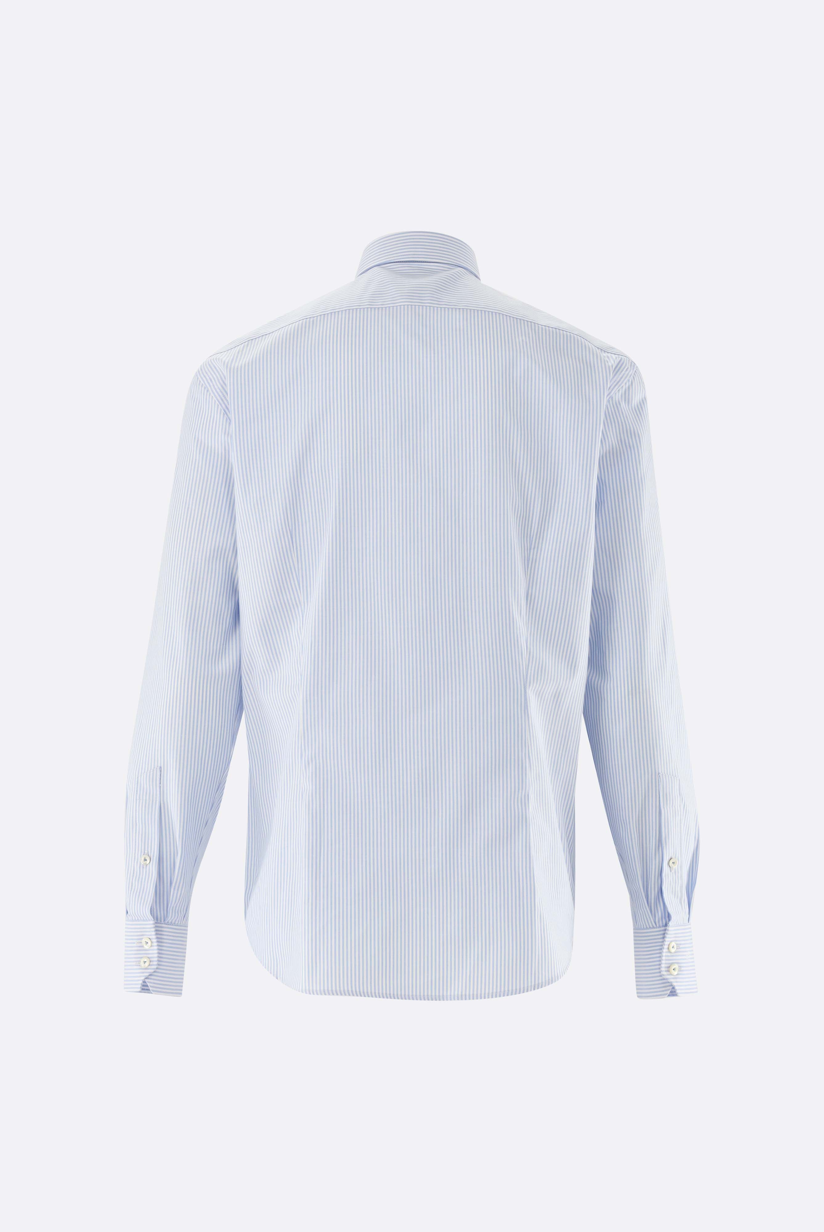 Gestreiftes Oxfordhemd | mit Button-Down Tailor Fit