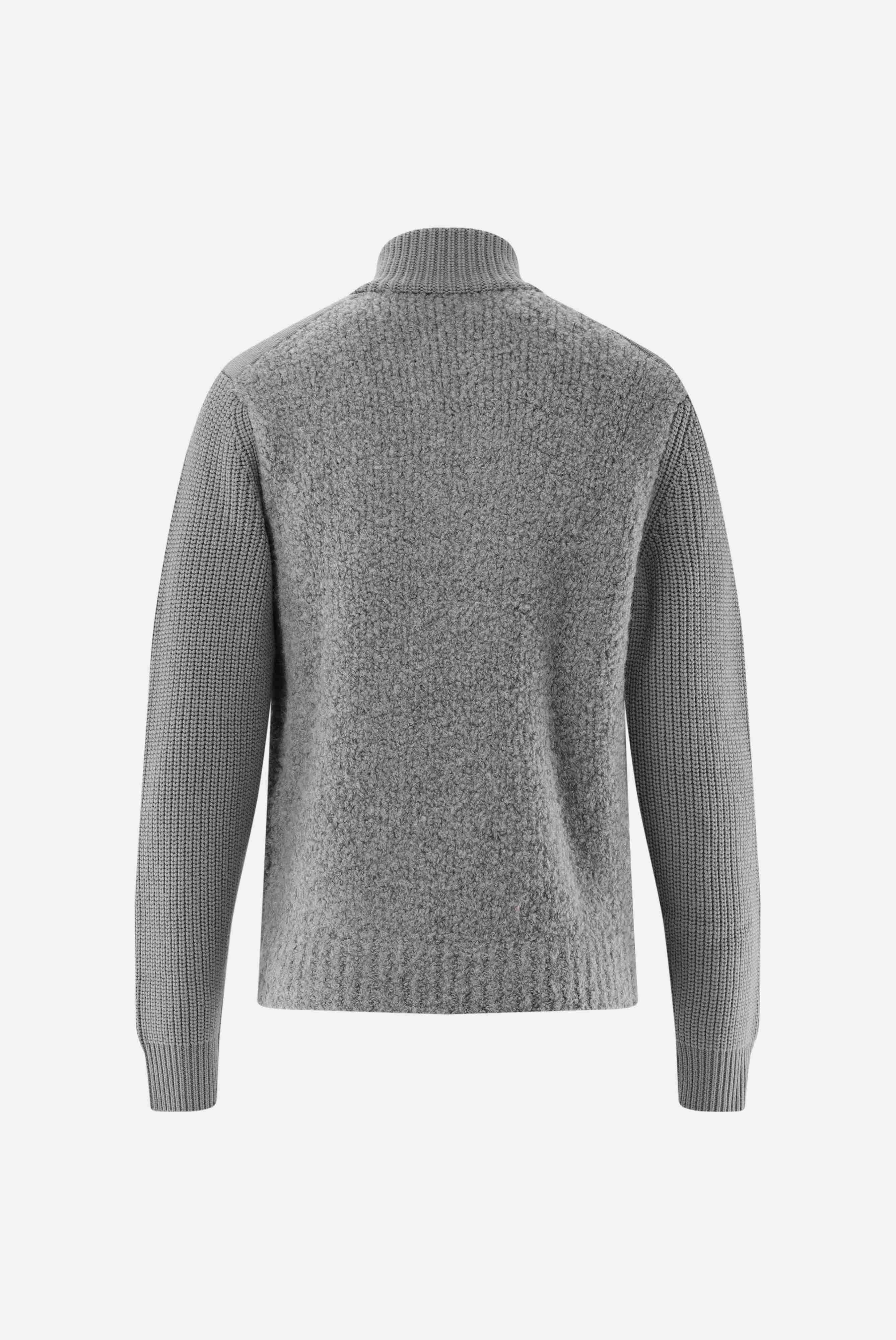 Strickjacke | mit Teddy Struktur