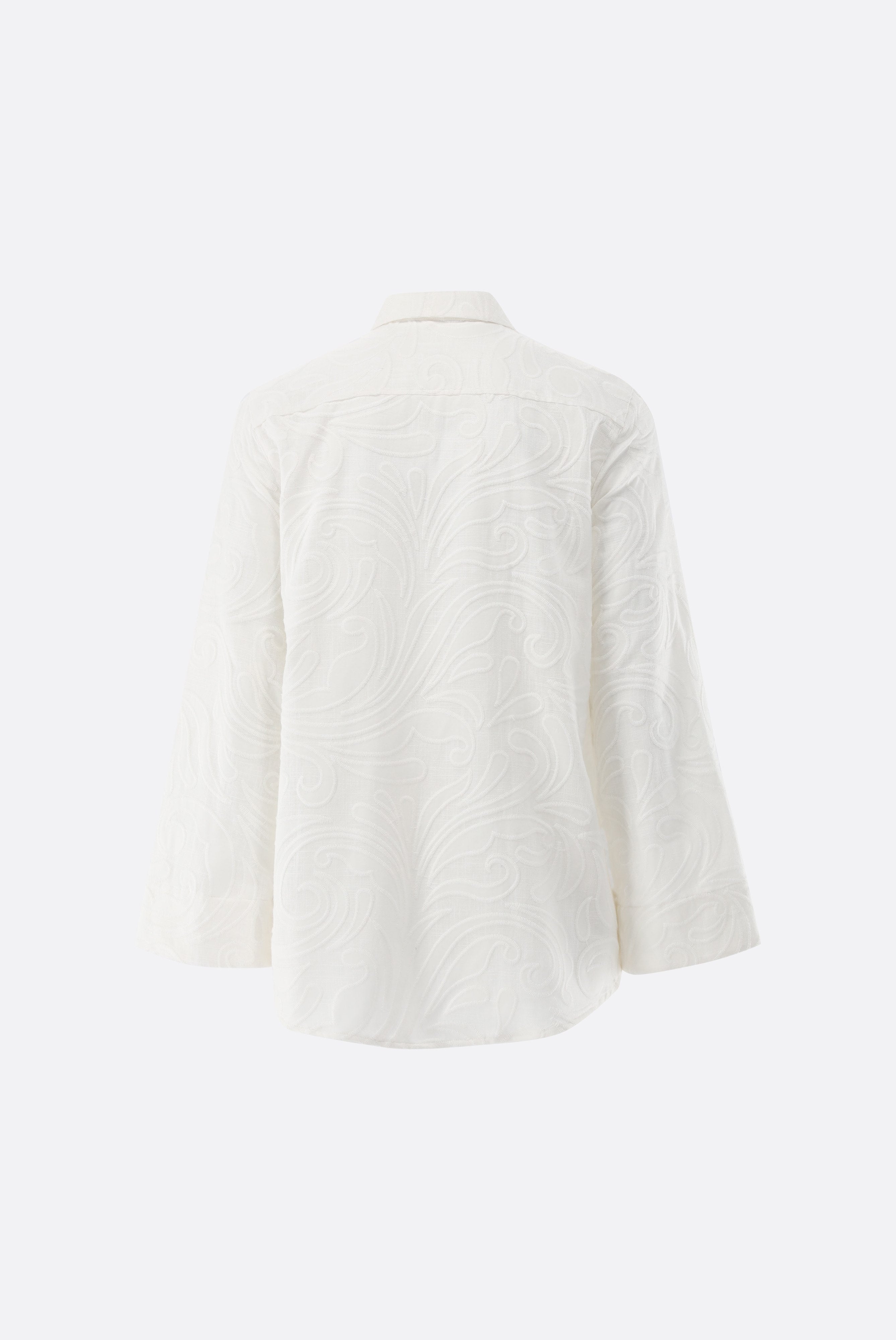Bluse | mit 3D-Stickerei