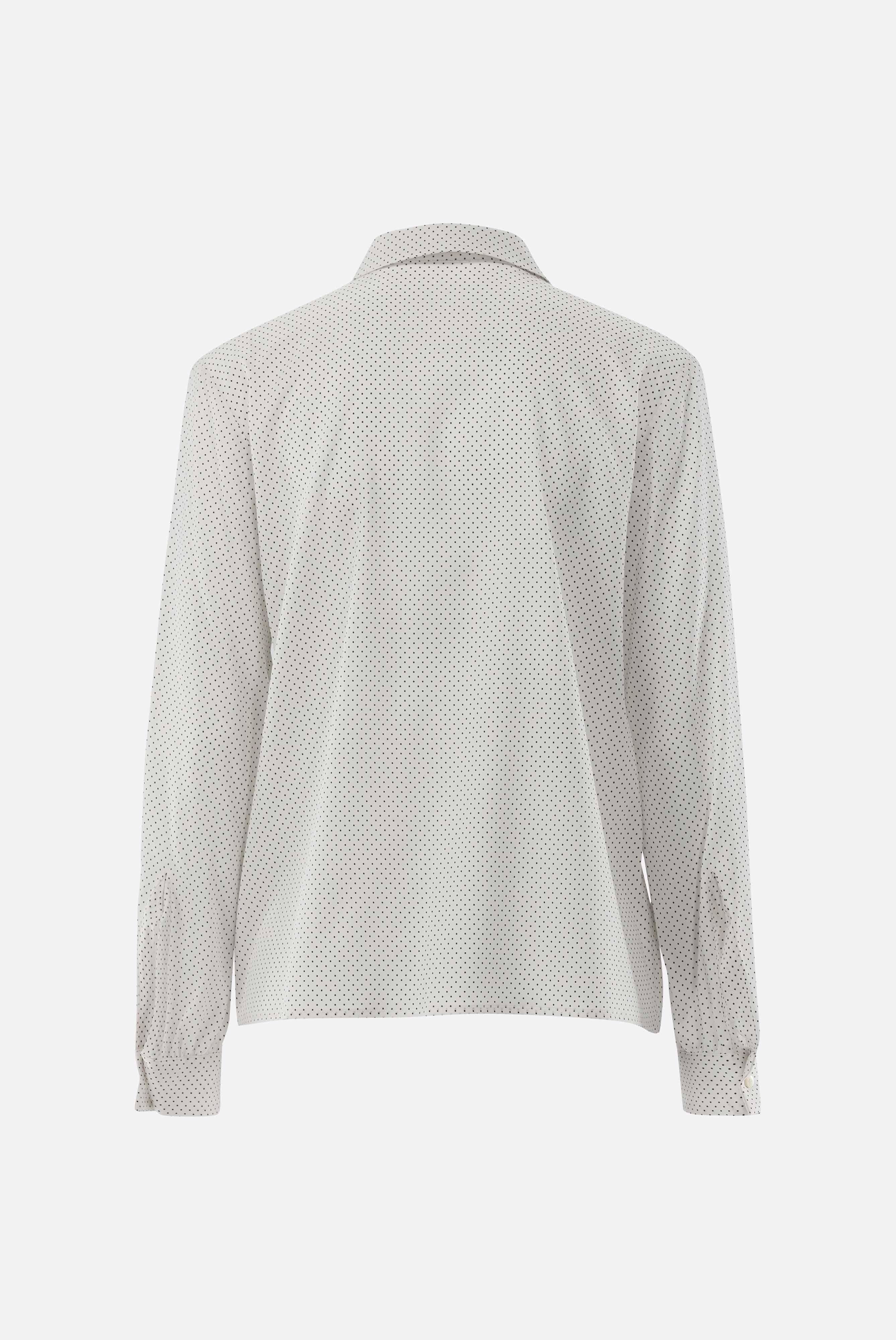 Hemdbluse | mit Raffungen und Falten