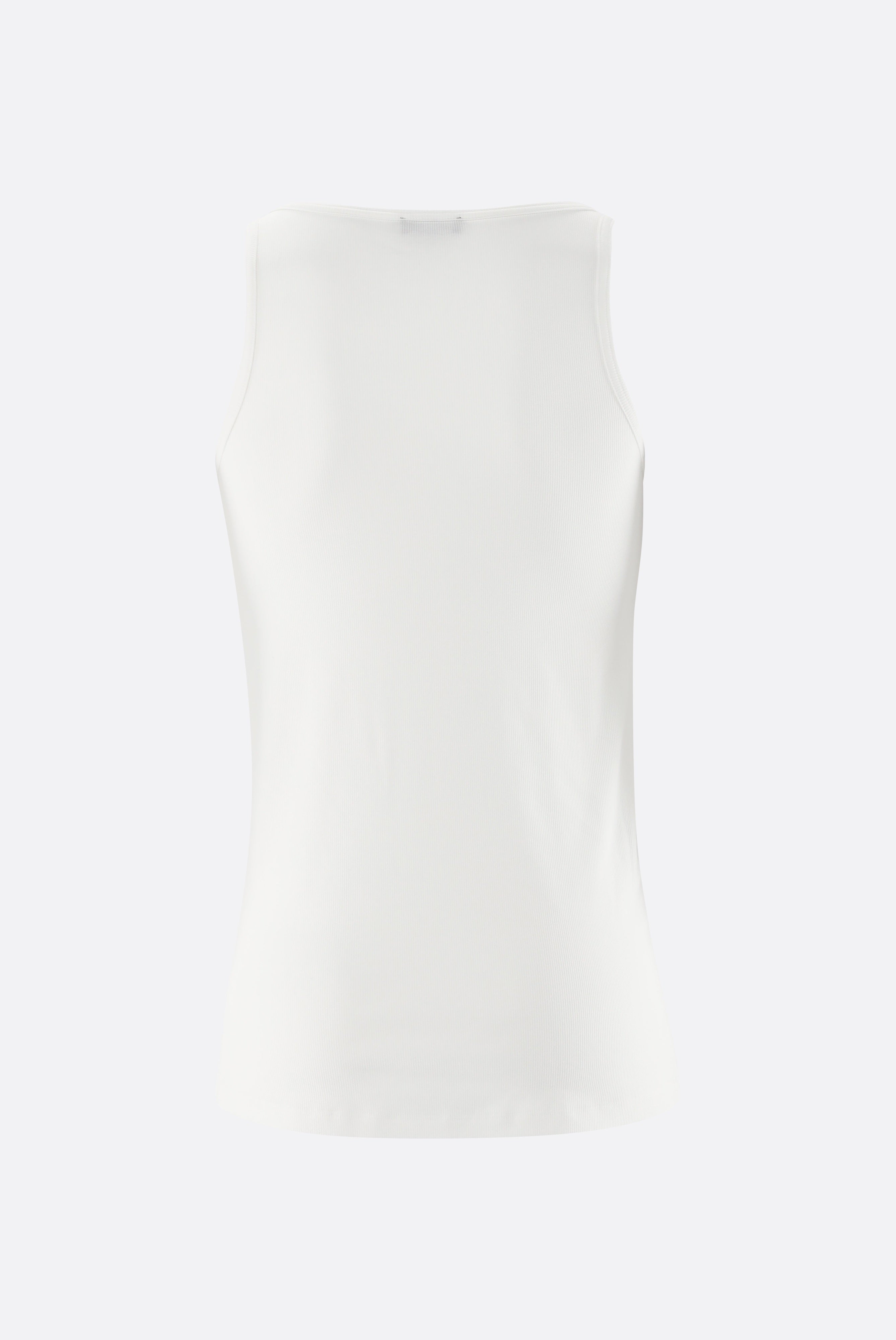 Geripptes Tanktop | aus Swiss Cotton
